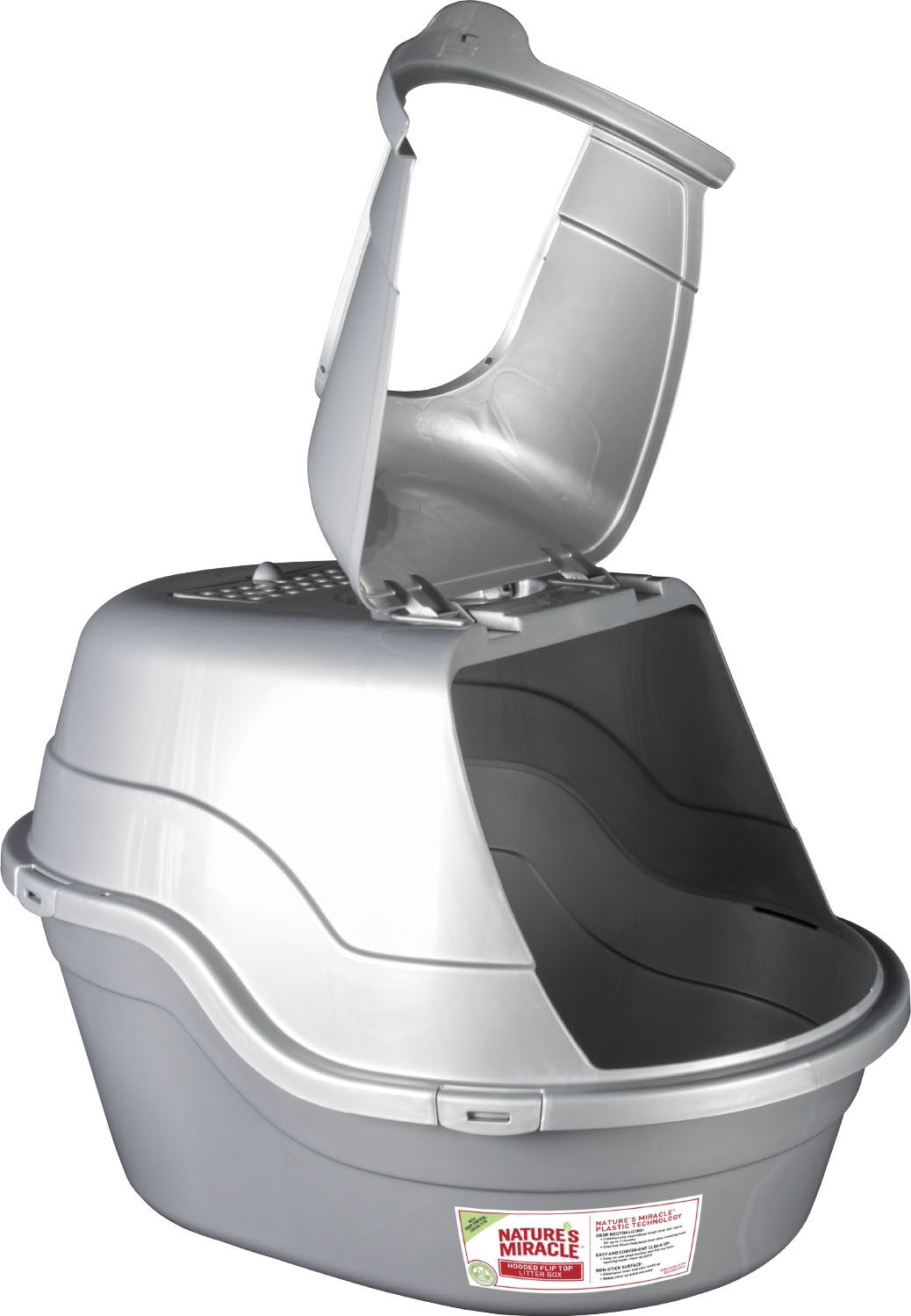 Nature'S Miracle Hooded Flip Top Litter Box