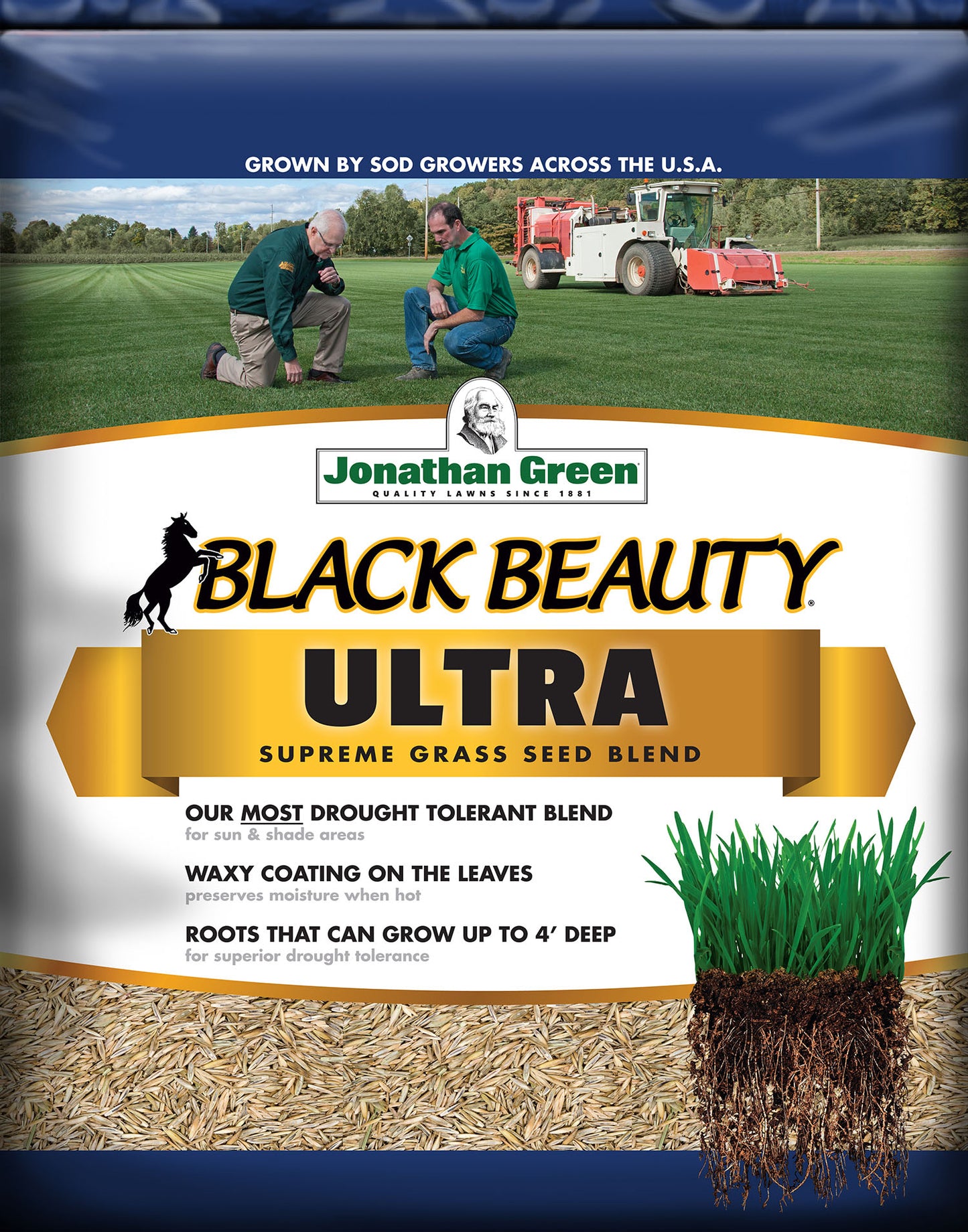 Black Beauty Ultra Grass Seed Mixture