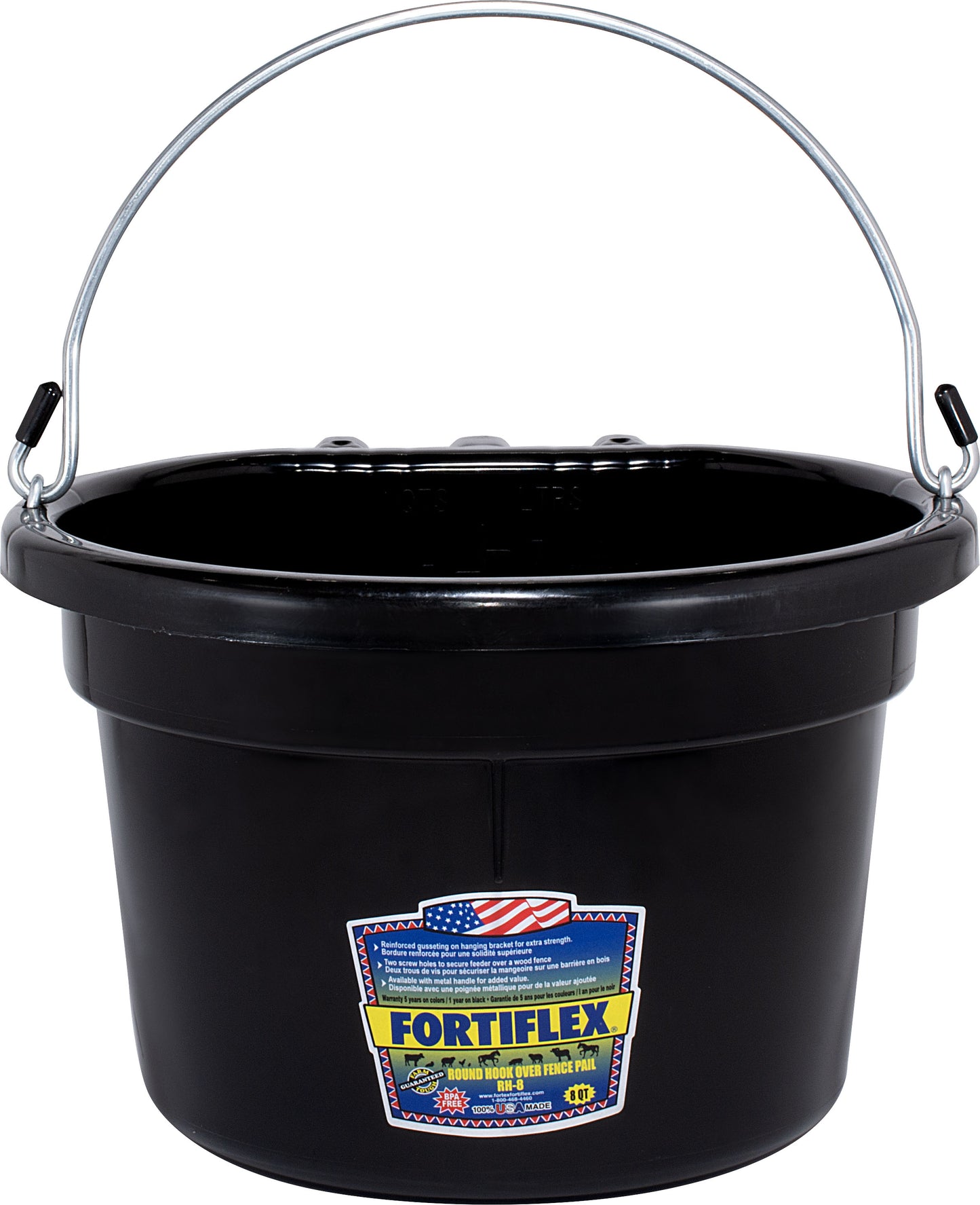 Fortex Round Over The Fence Pail With Handle