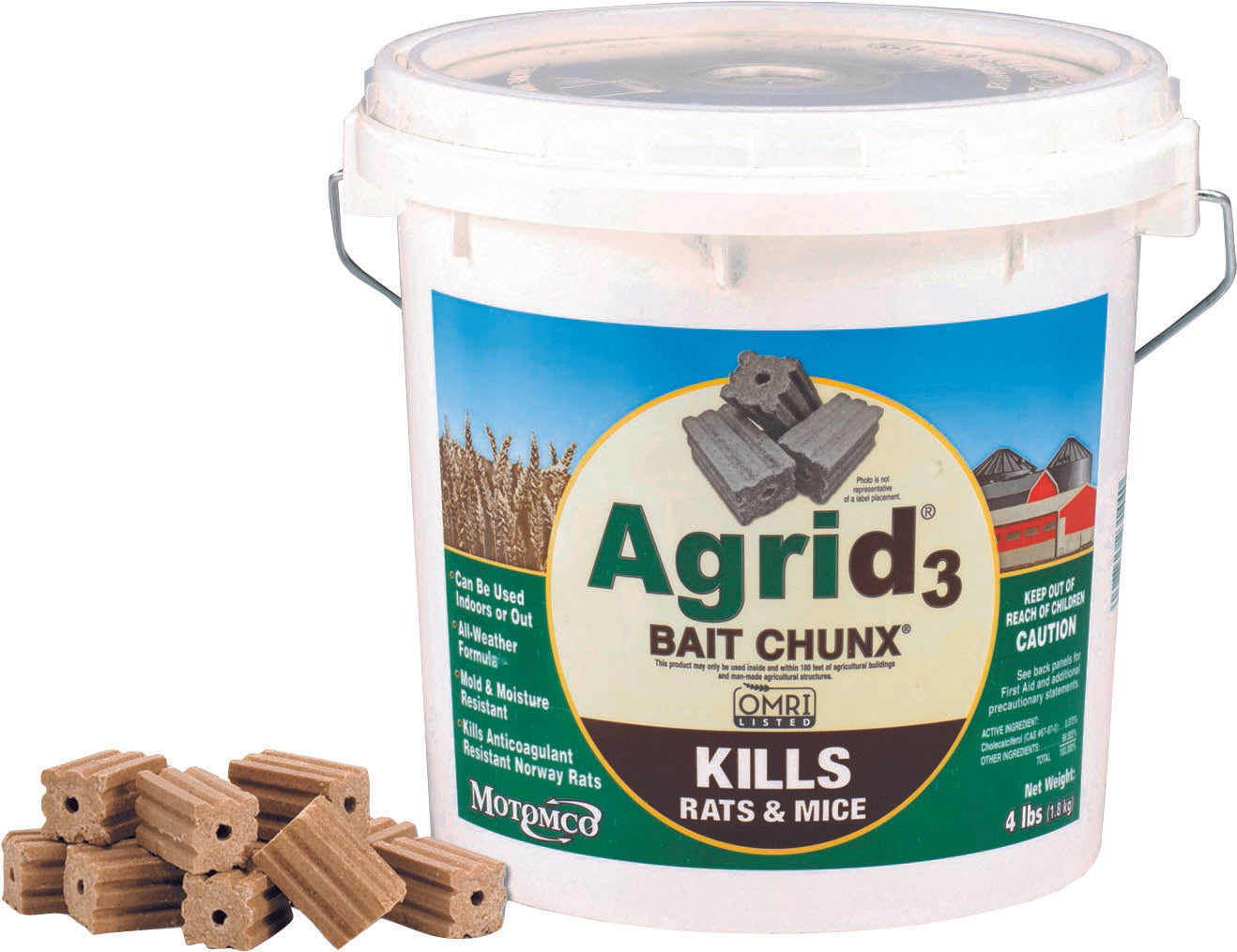 Agrid 3 Bait Chunx Pail