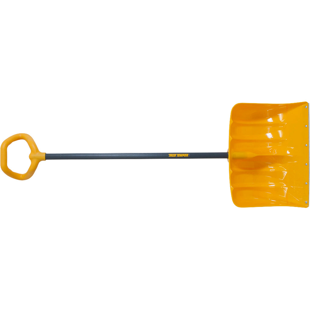 True Temper Poly Snow Shovel W/Versa Grip