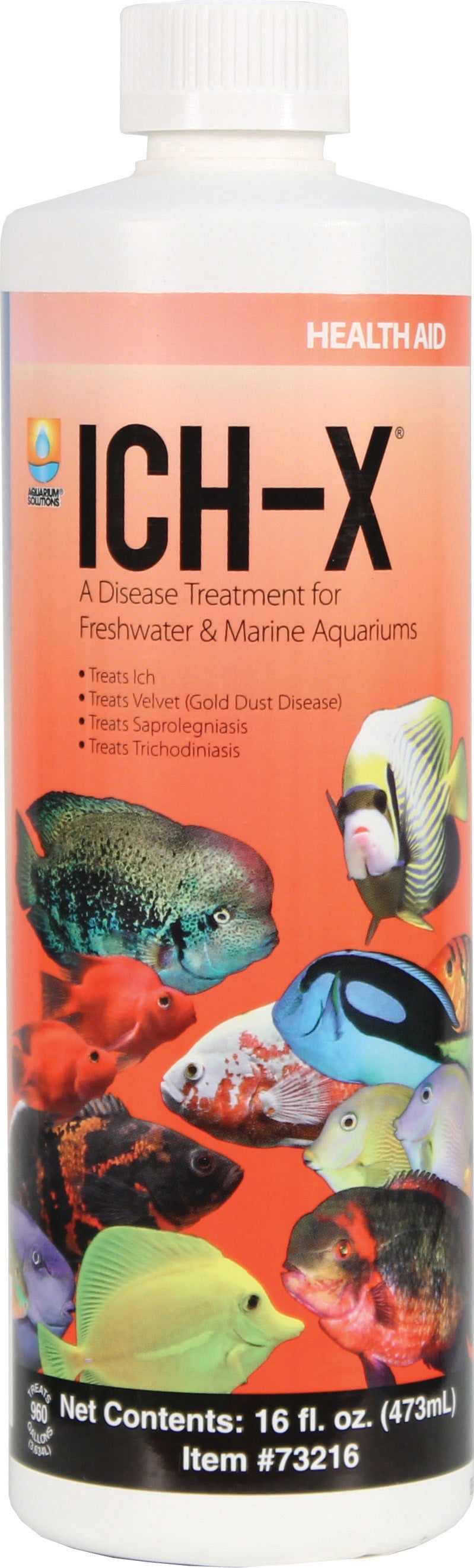 Aquarium Solutions Ich-X Ich & Fungal Treatment