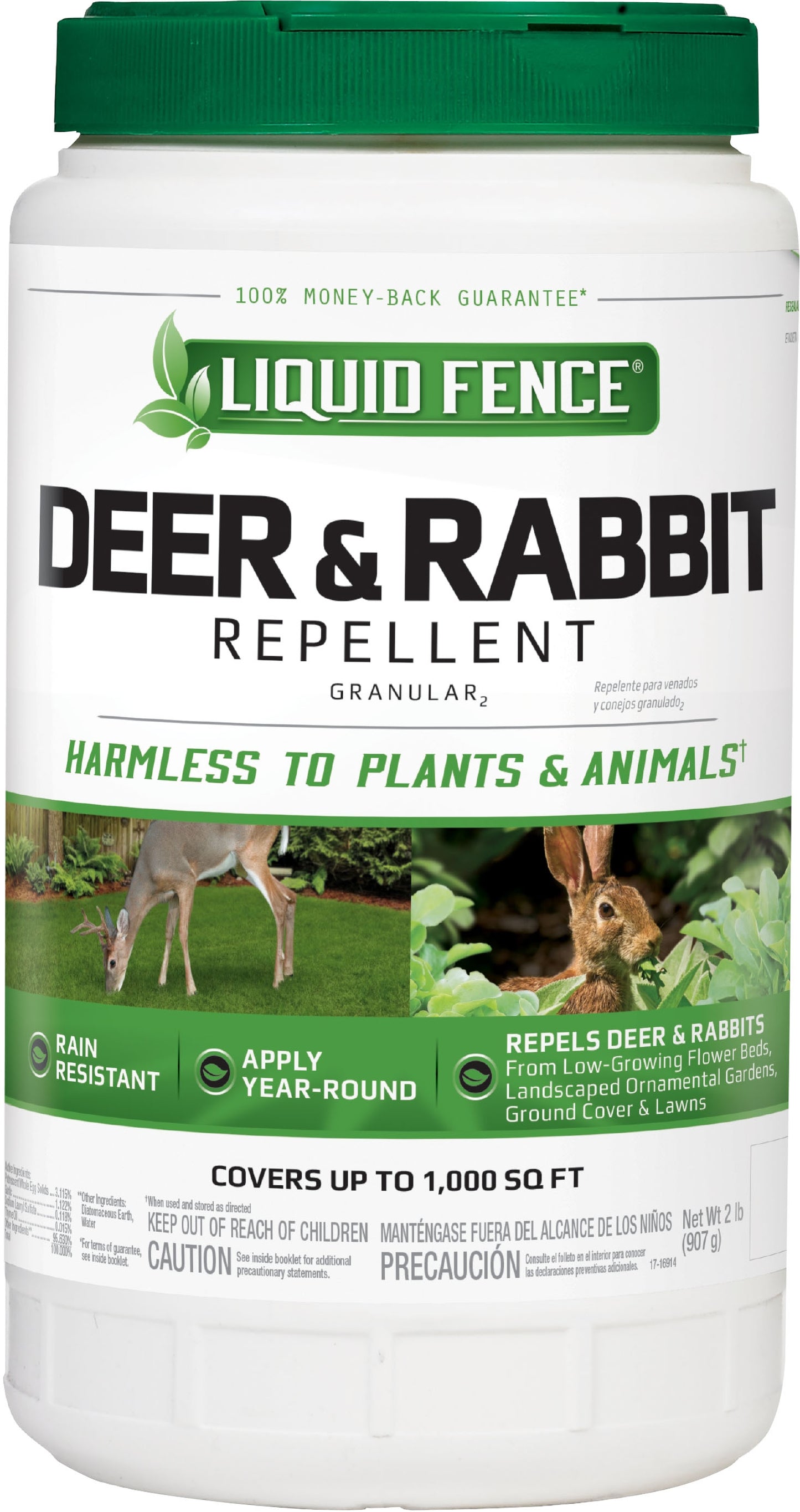 Liquid Fence Deer & Rabbit Repellent Granular