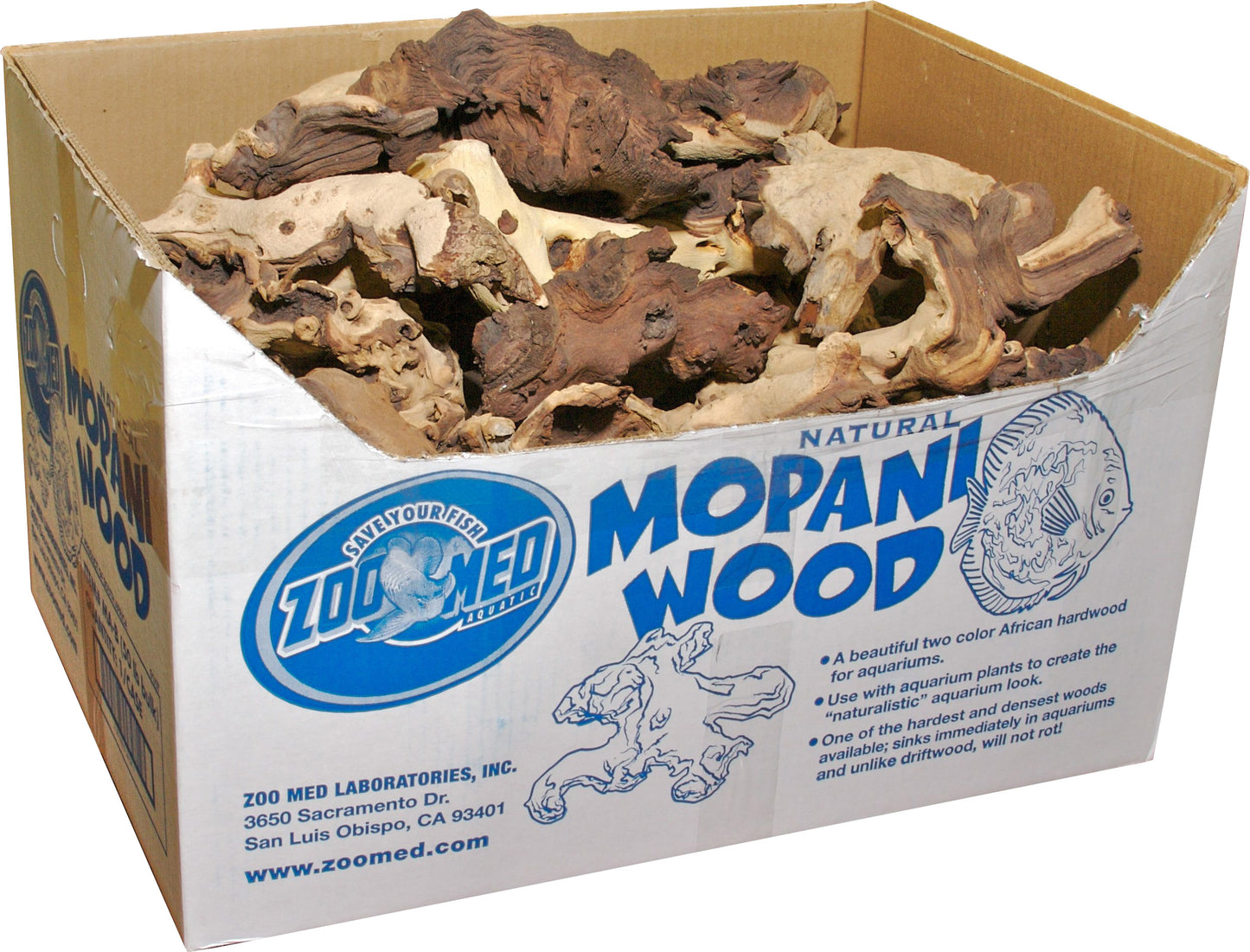 Natural Mopani Wood For Aquariums