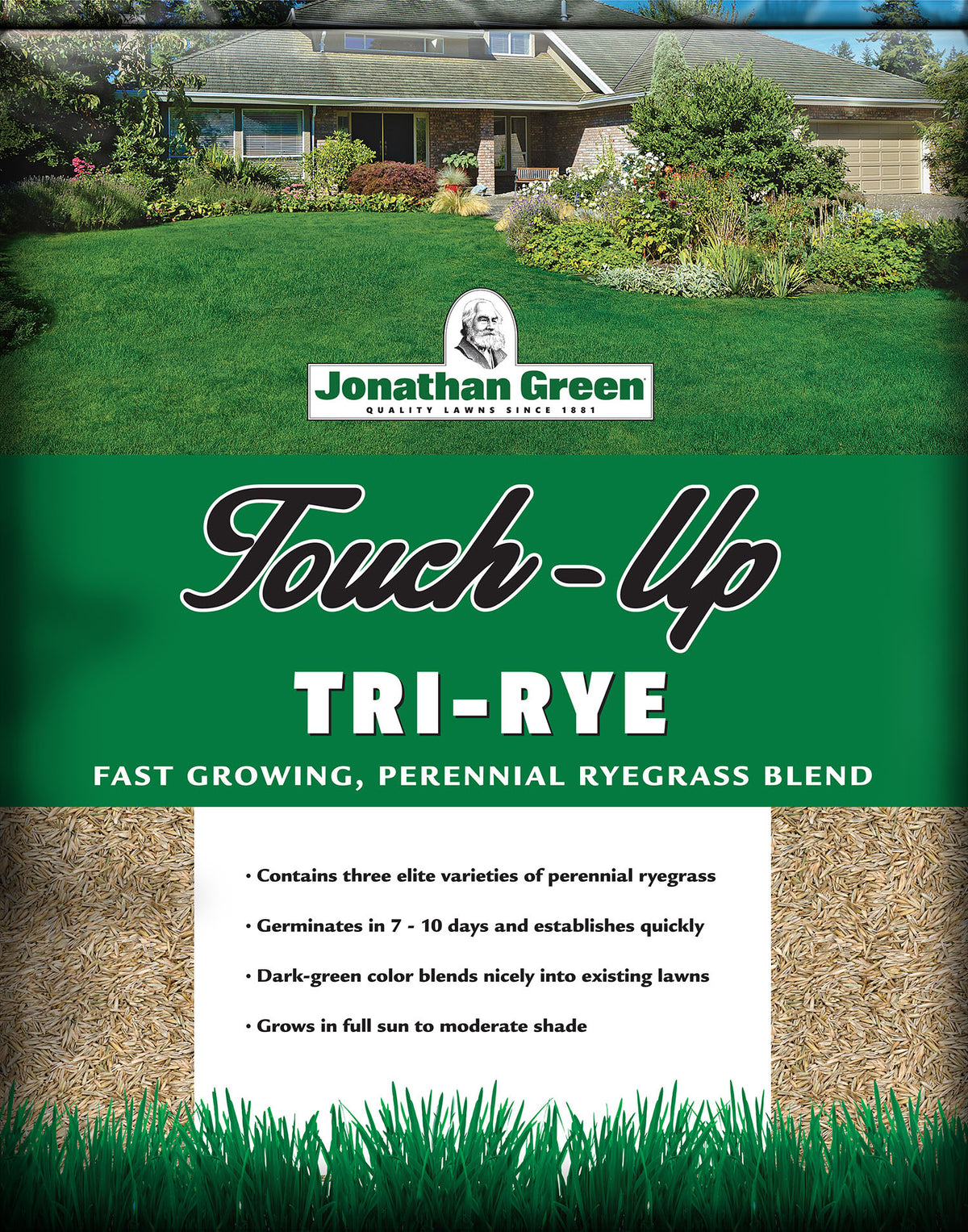 Touch-Up Grass Seed Mixture