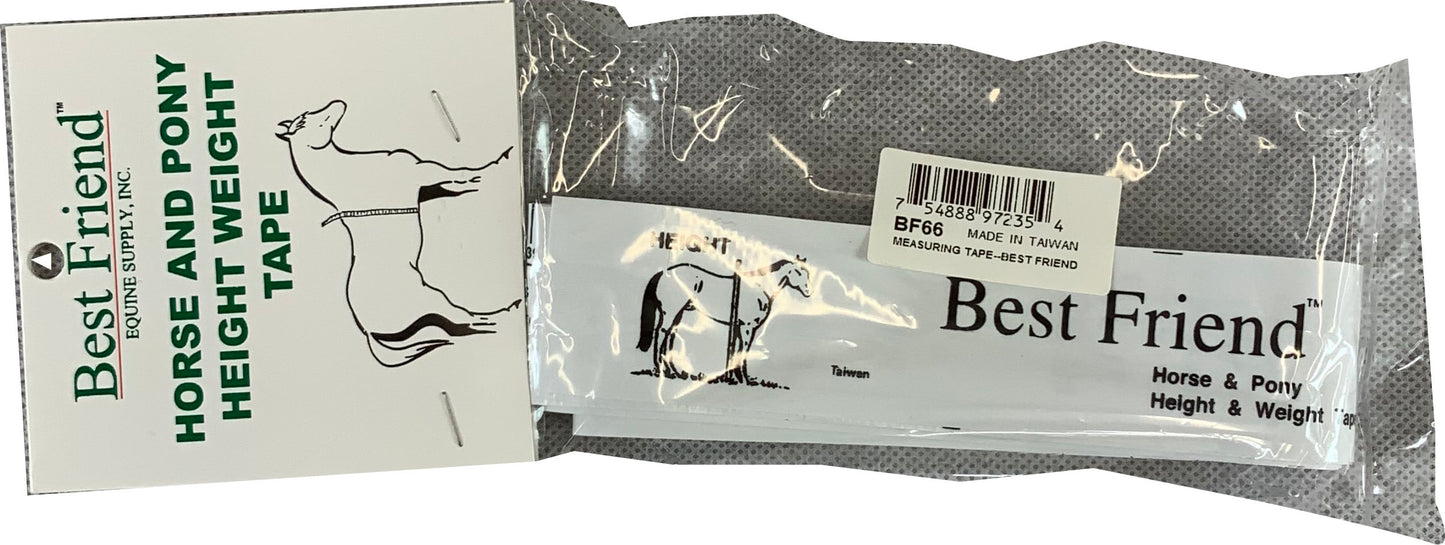 Horse & Pony Height & Weight Tape