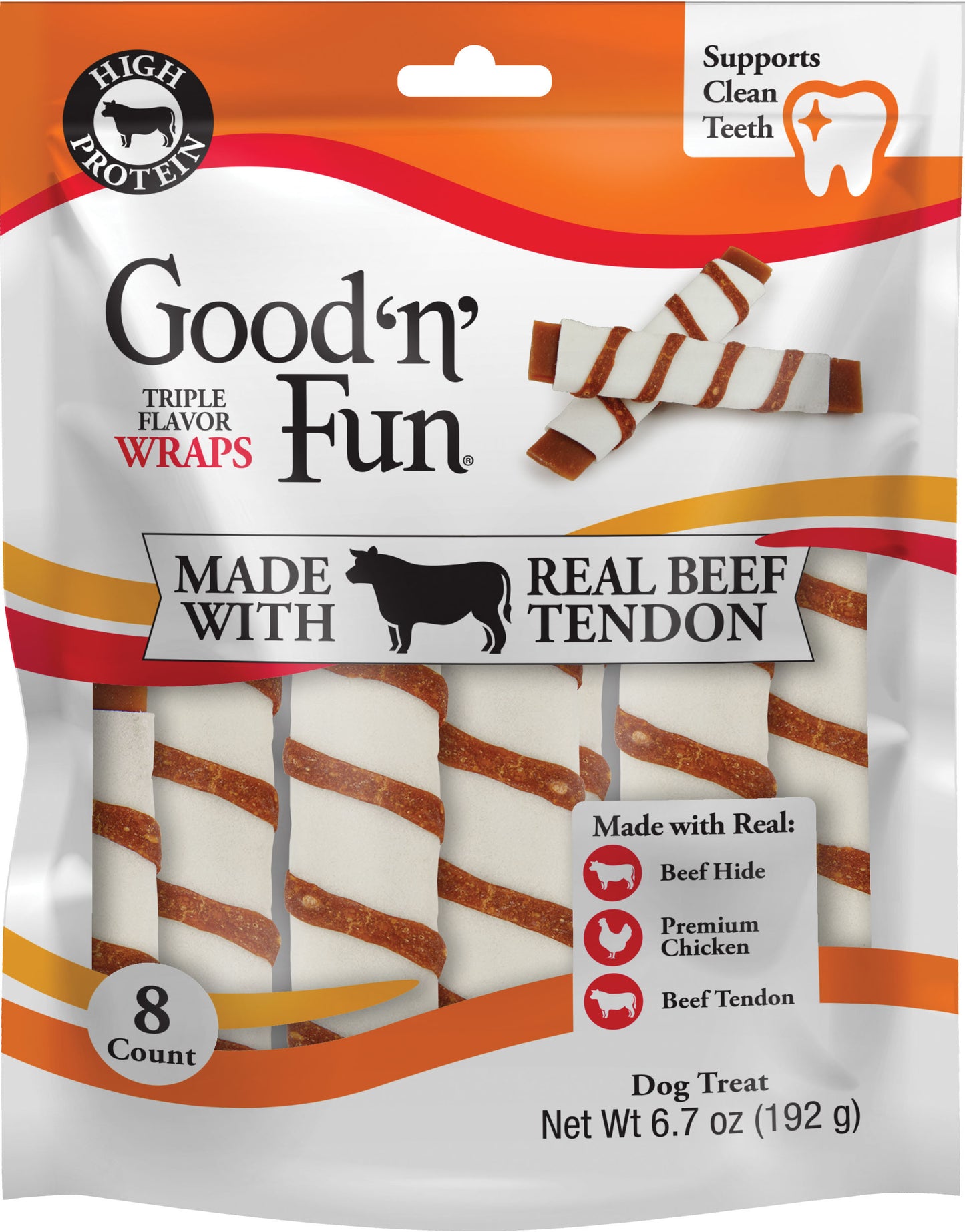 Good 'N' Fun Triple Flavor Wraps