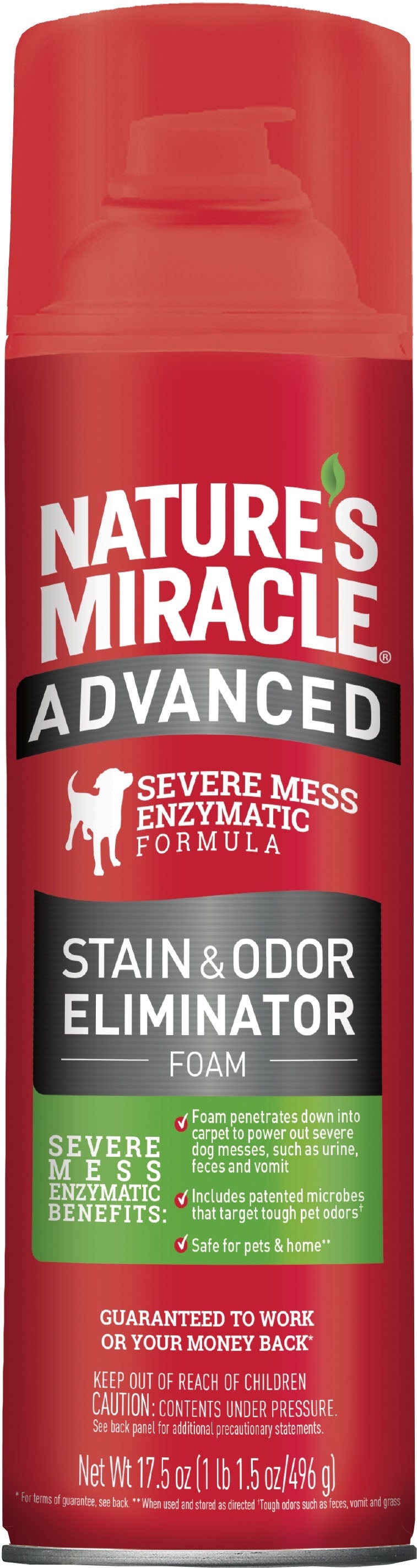 Nature'S Miracle Adv Stain & Odor Eliminator Foam