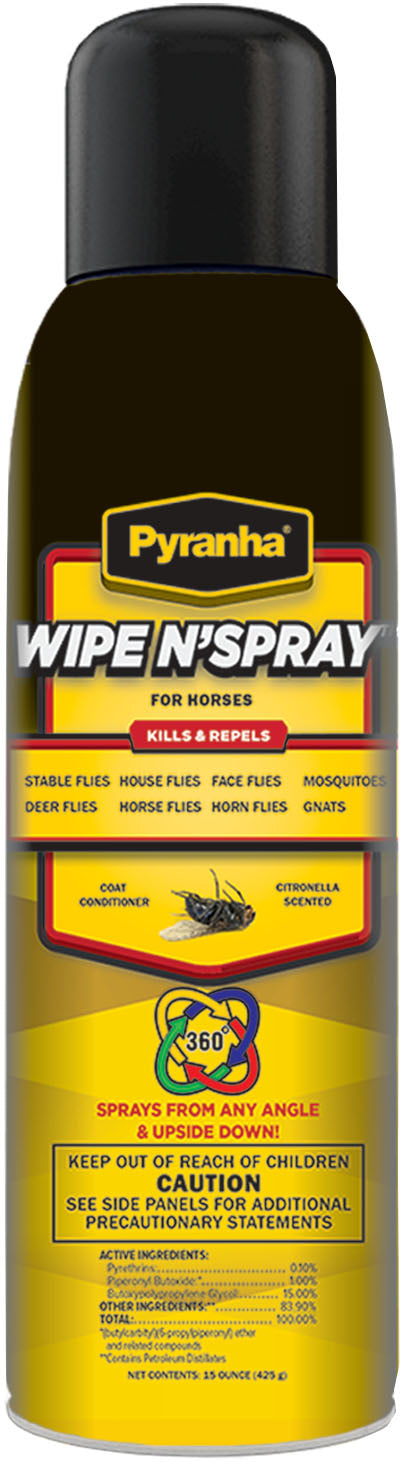 Wipe N' Spray For Horses Bov