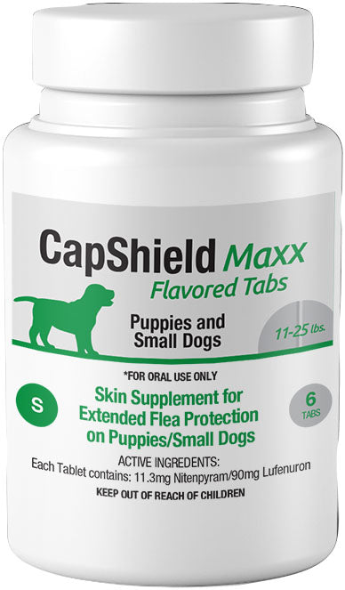 Capshield Maxx Dog Monthly Flea Supplemnt Chewable