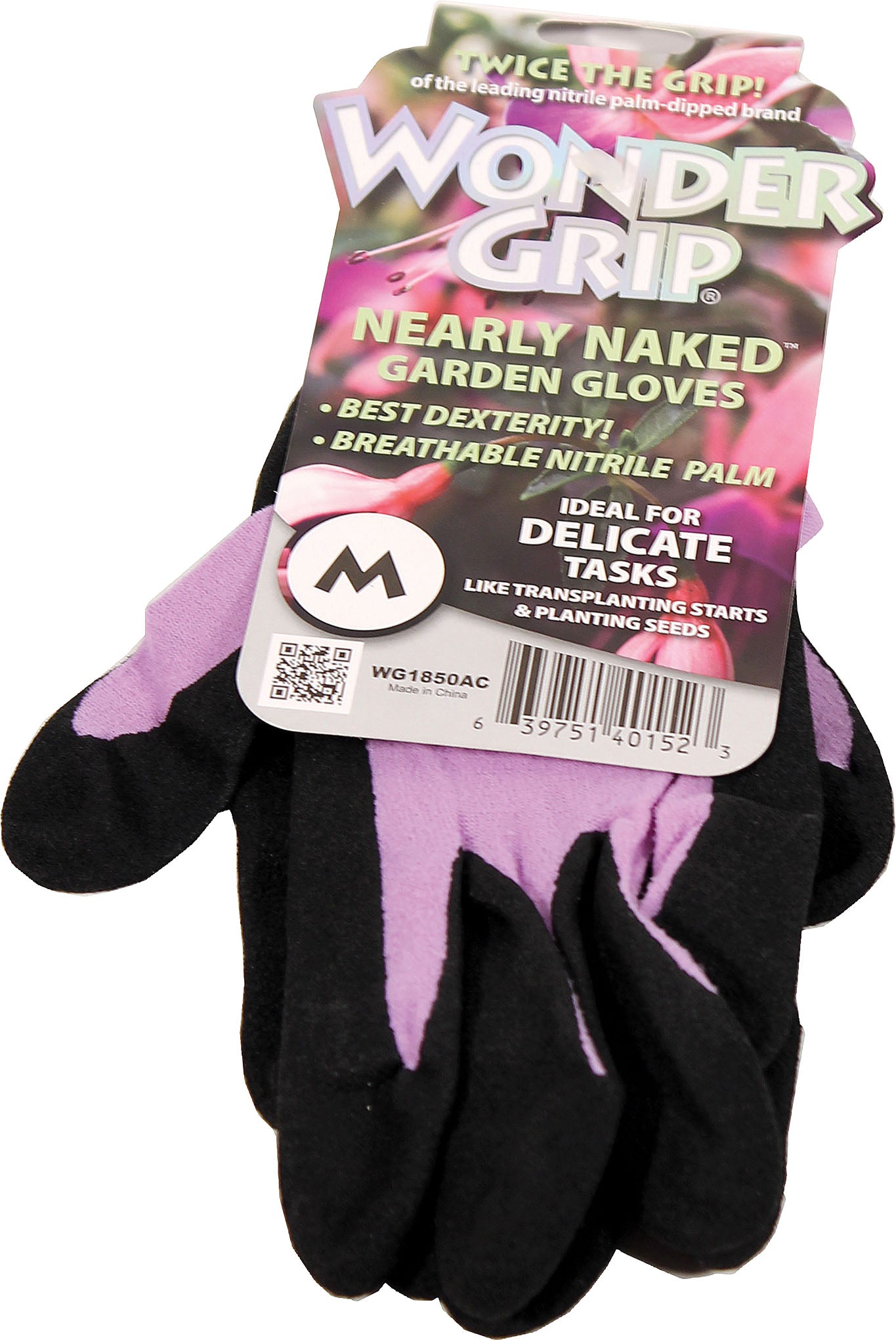 Wonder Grip Nearly Naked Garden Gloves