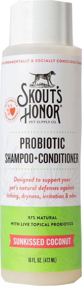 Skouts Honor Probiotic Shampoo+conditioner