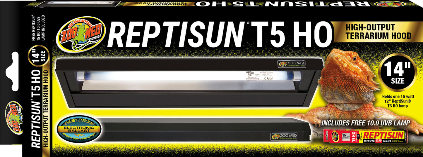 Reptisun T5 Ho With 10.0 Terrarium Hood