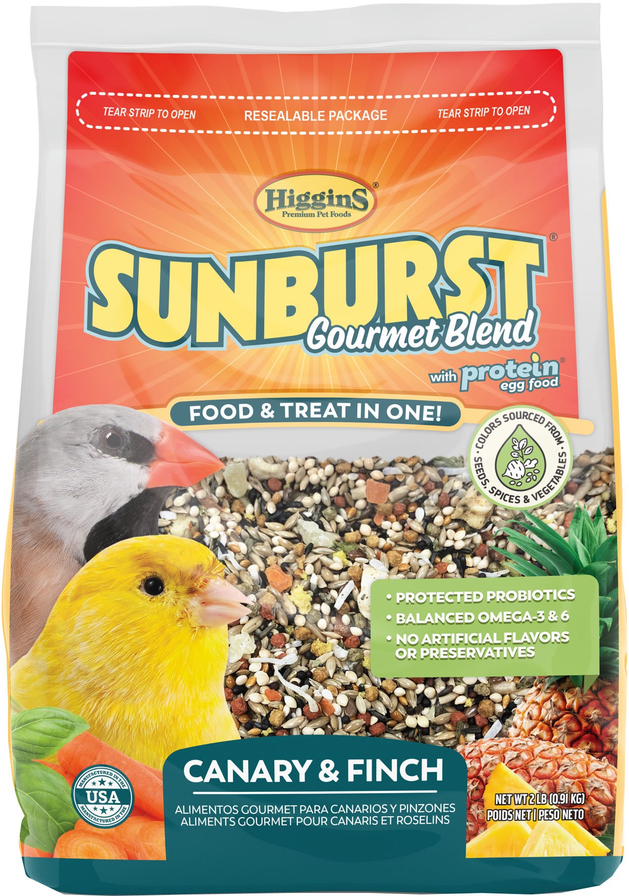 Sunburst Gourmet Blend Canary & Finch