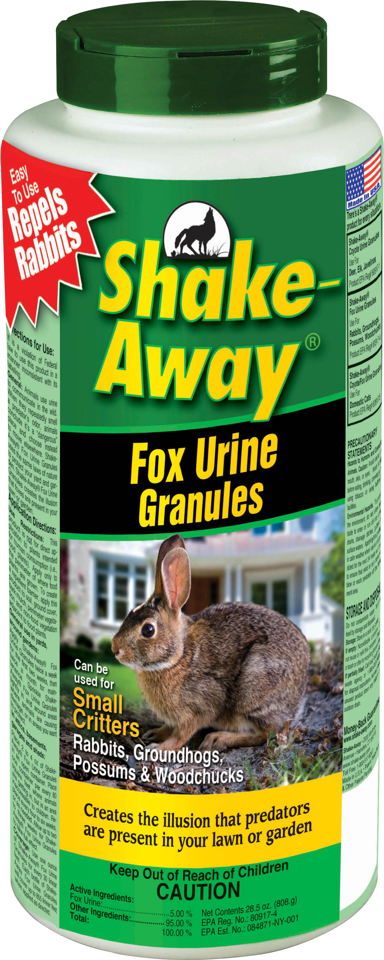 Shake-Away Fox Urine Granules