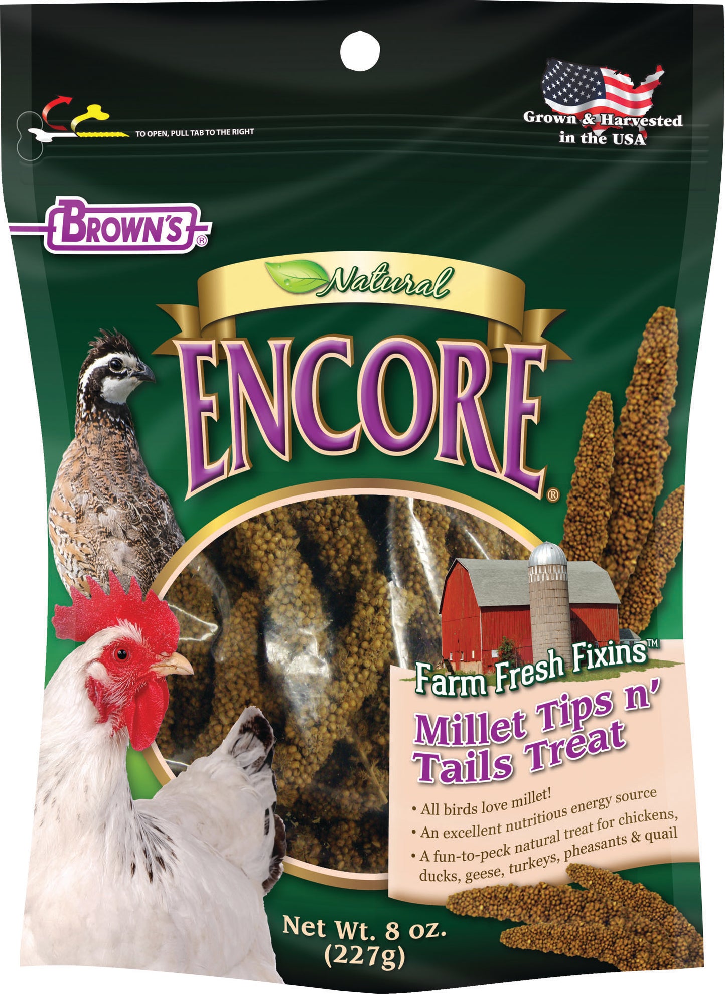 Encore Natural Millet Tips N Tails Treat
