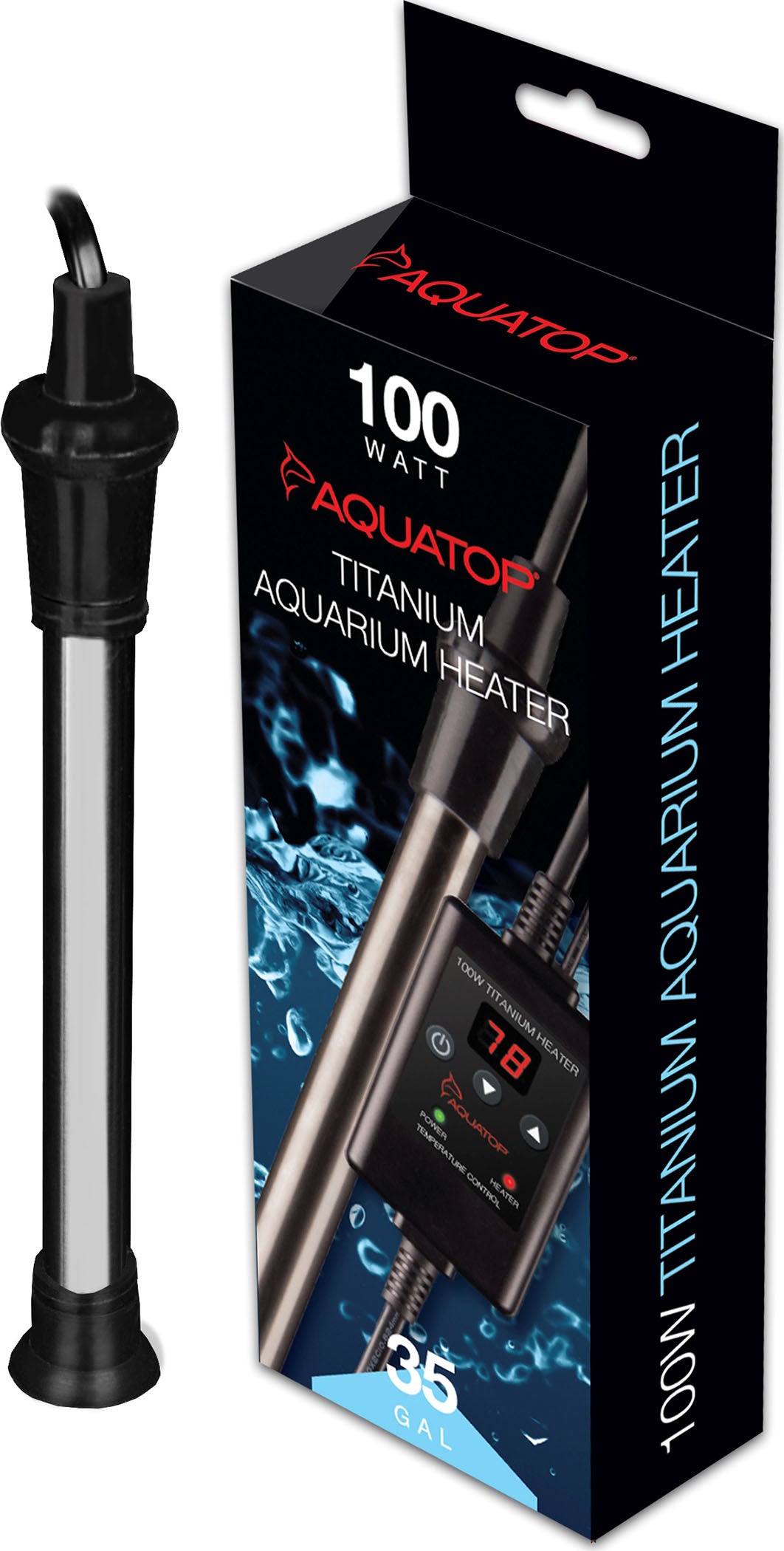 Aquatop Titanium Submersible Heater W/Controller