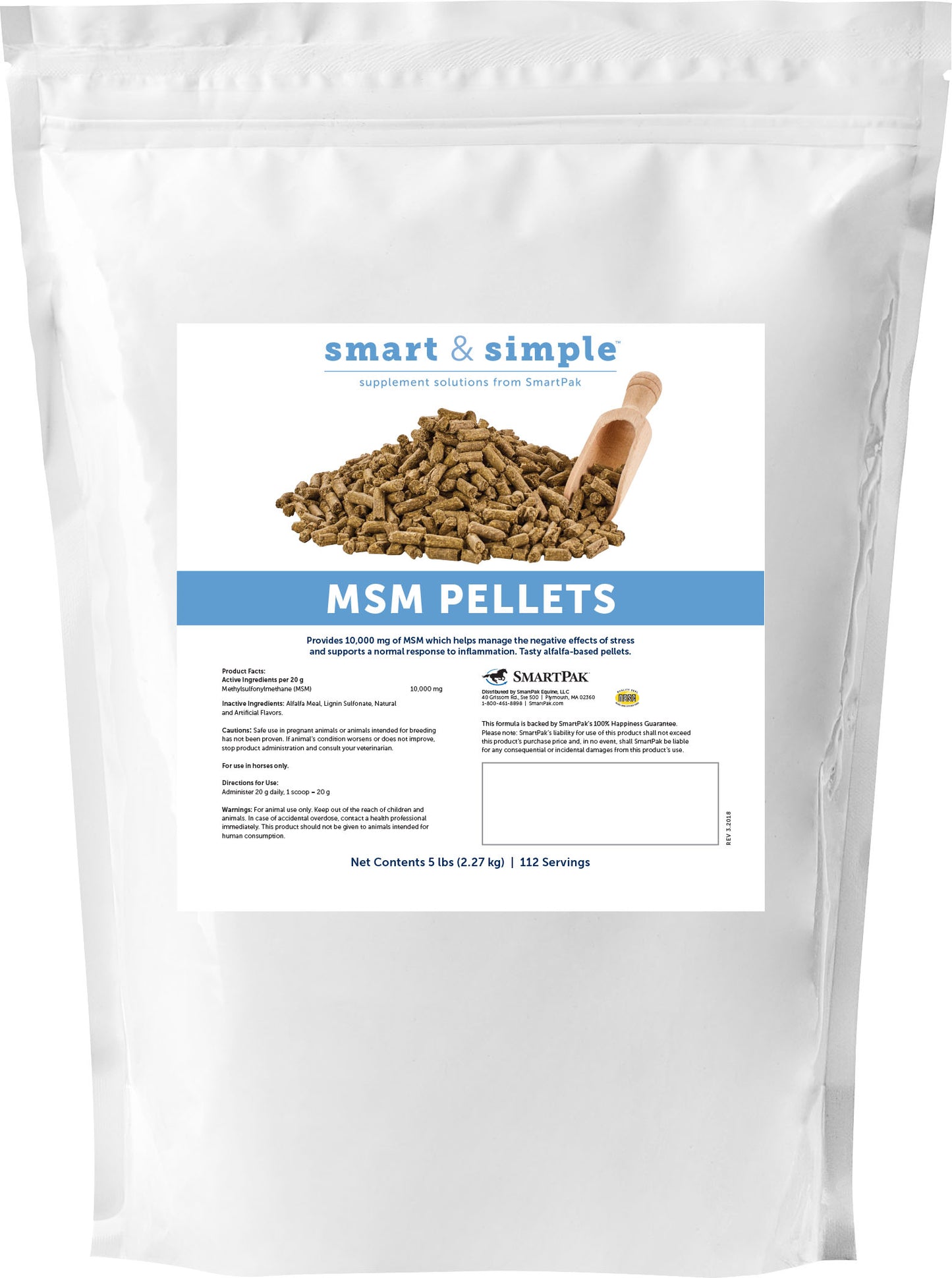 Smartpak Smart & Simple Msm Pellets