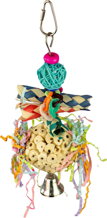 Happy Beaks Sweet Spins Sola Bird Toy