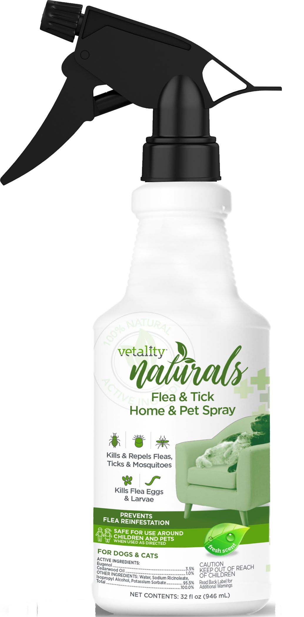 Vetality Naturals Flea & Tick Home Spray