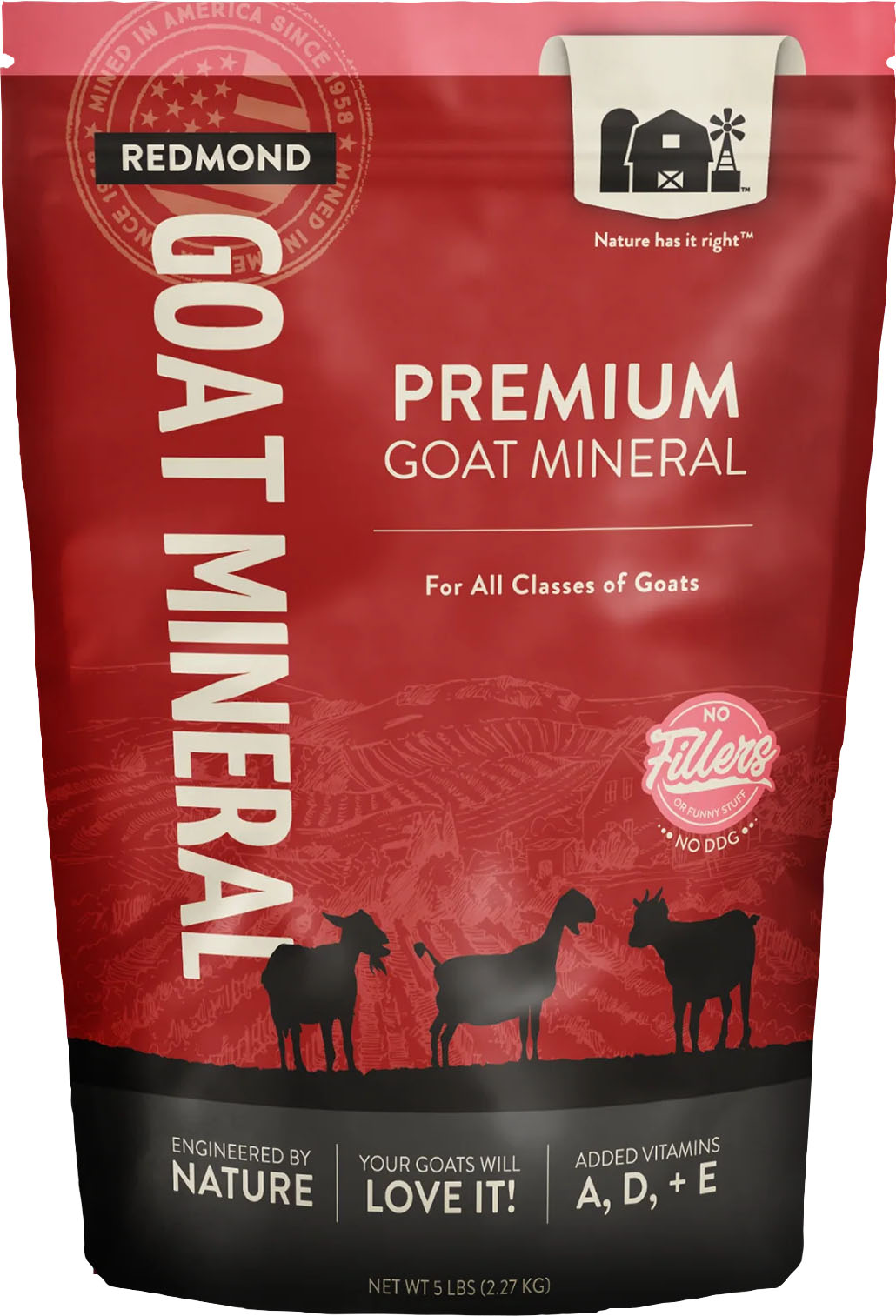 Redmond Red Edge Goat Mineral Mix