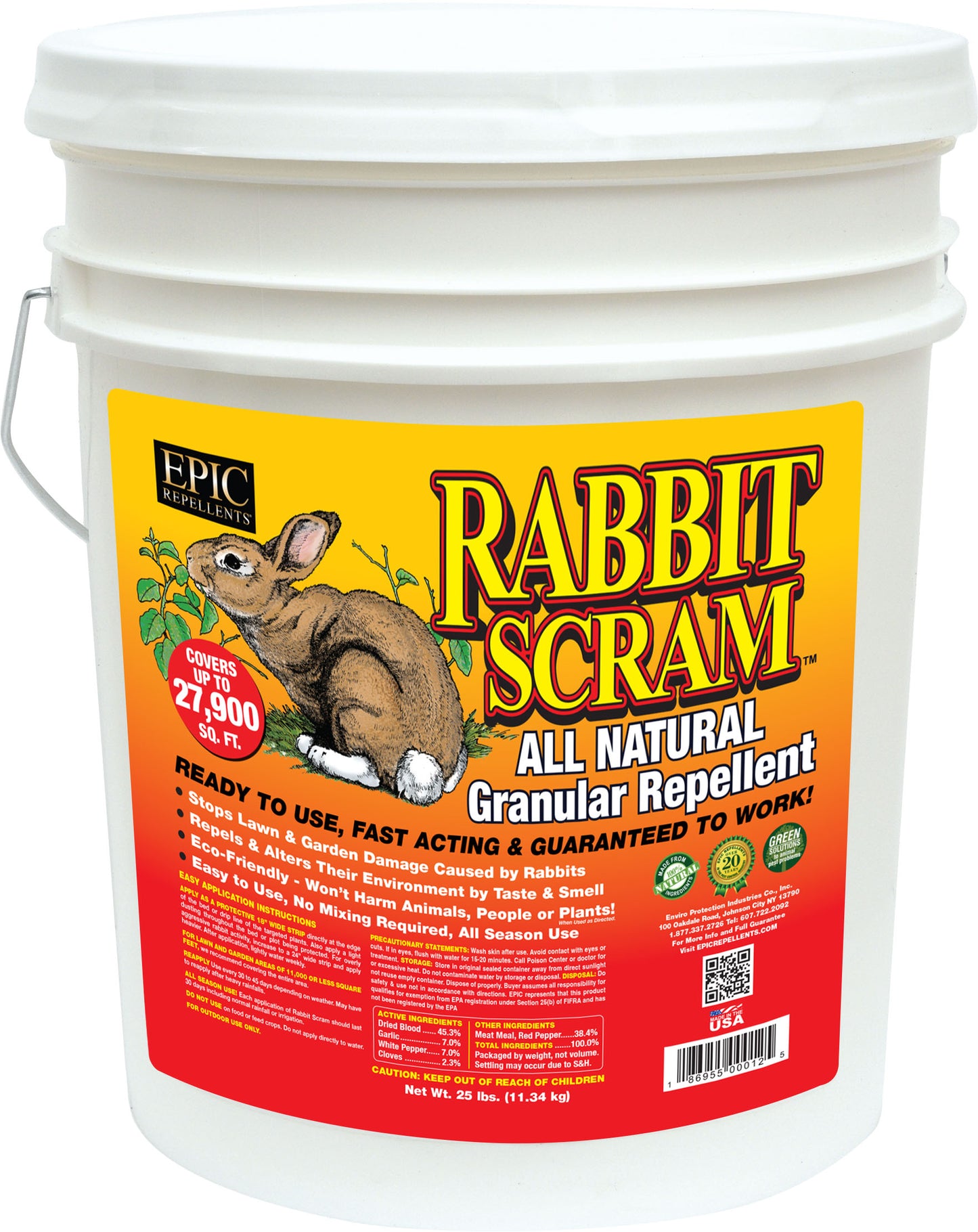 Rabbit Scram All Natural Granular Repellent
