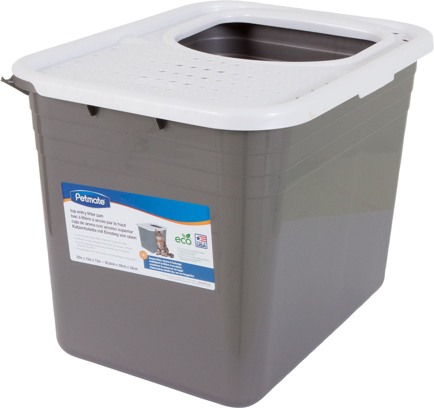 Top Entry Litter Pan
