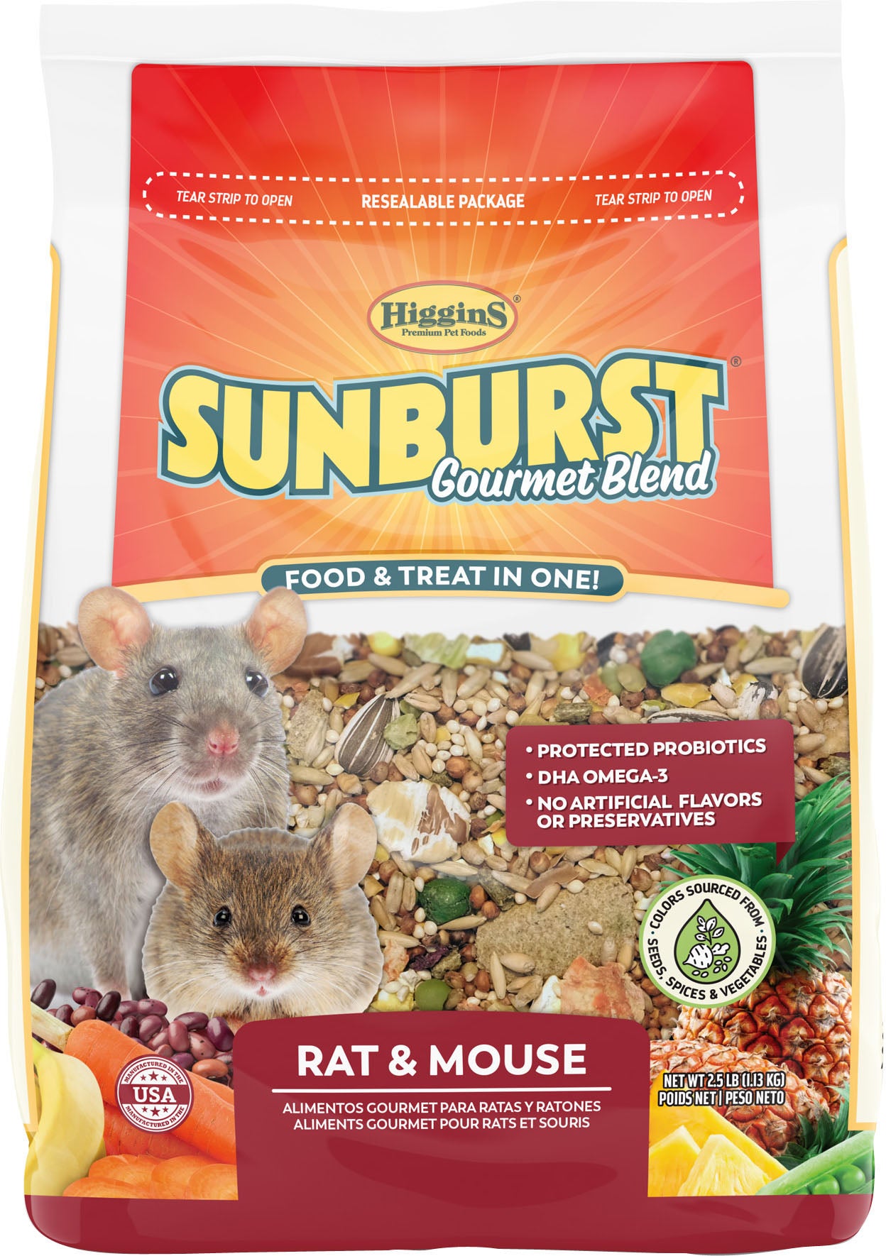 Sunburst Gourmet Blend Rat & Mouse