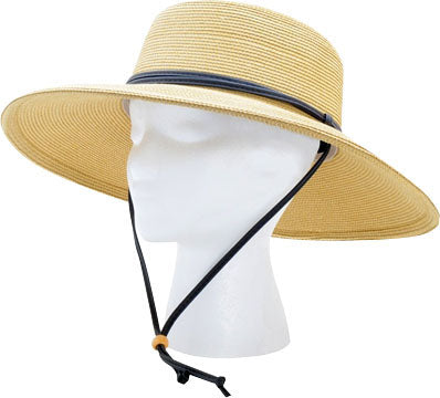 Sloggers Womens Braided Wide Brim Hat