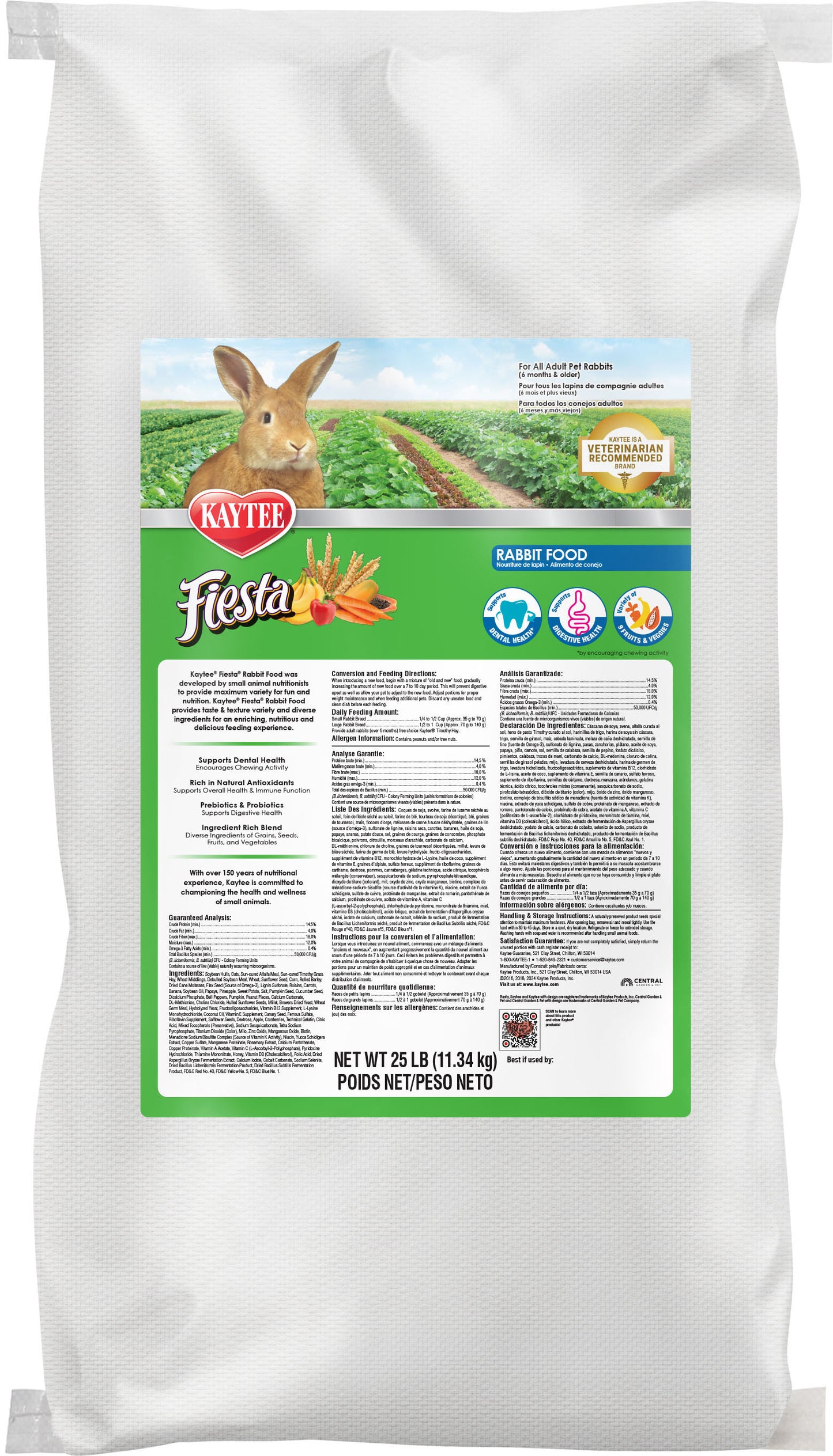 Kaytee Fiesta Rabbit Food