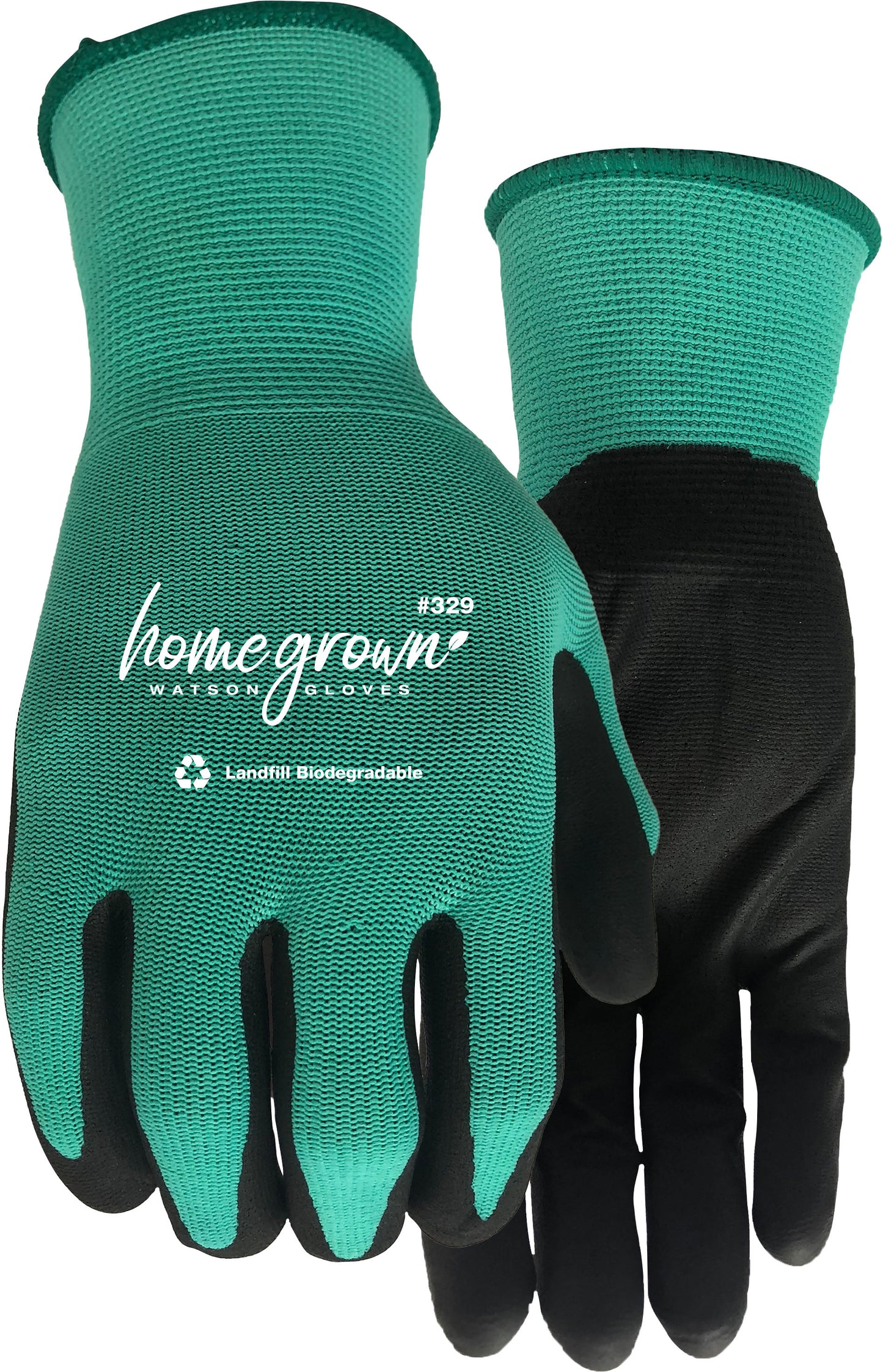 Watson Gloves Ladys Jade Wastenot Fabric