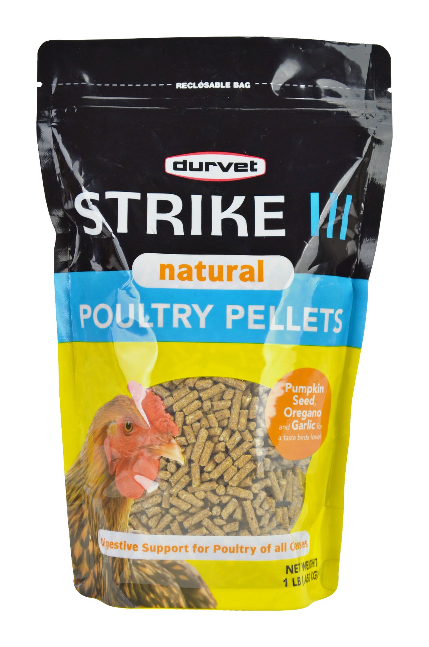 Durvet Strike Iii Natural Poultry Pellets