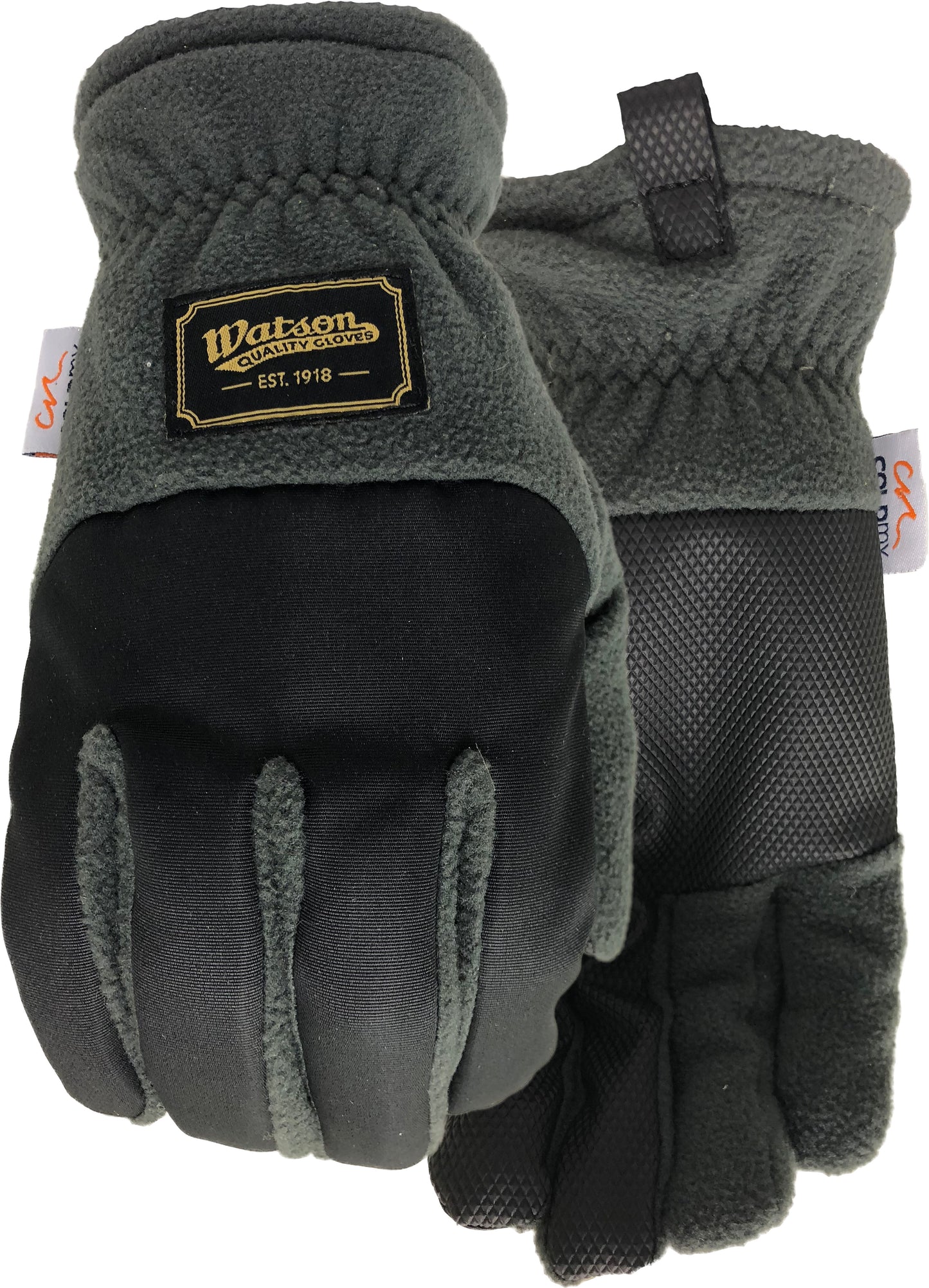 Watson Gloves Mens Fleece Navidad Wastenot Fabric