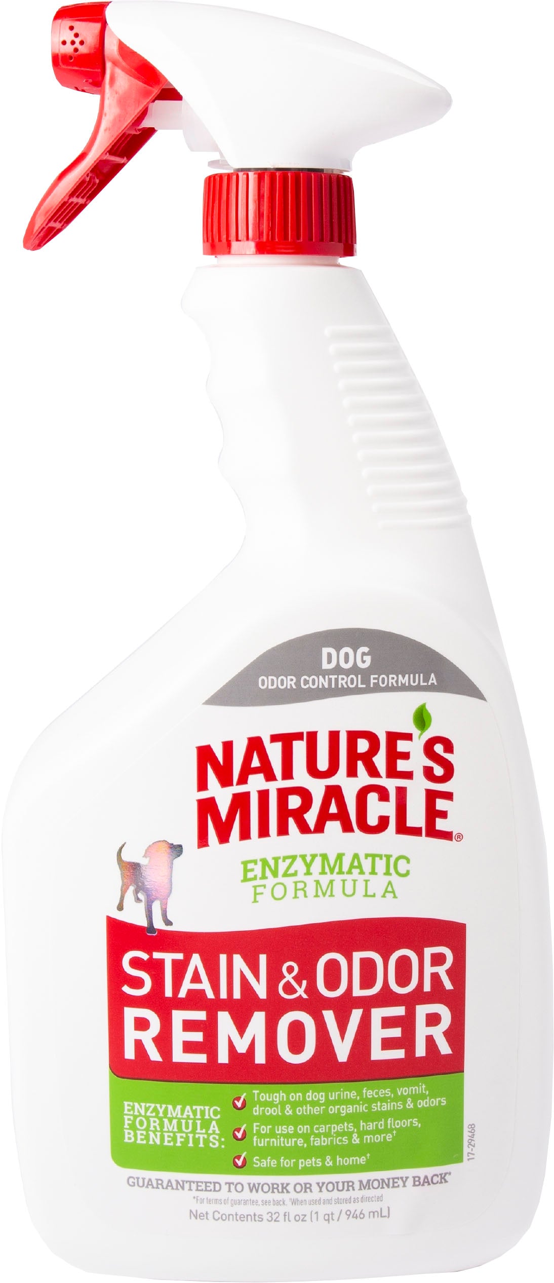 Nature'S Miracle Stain & Odor Remover Spray Gr Lbl