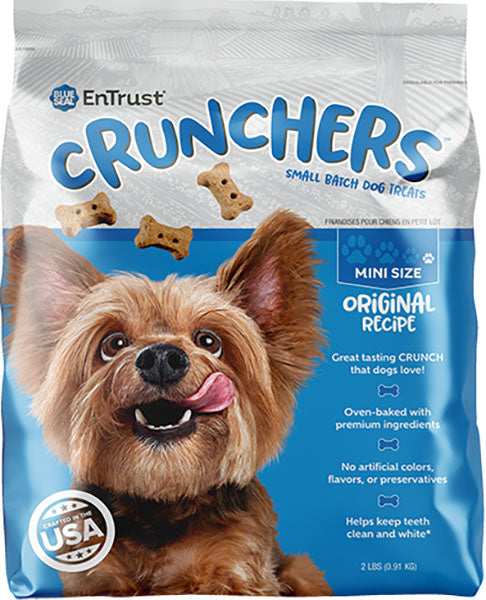Blue Seal Entrust Crunchers Small Batch Dog Treats