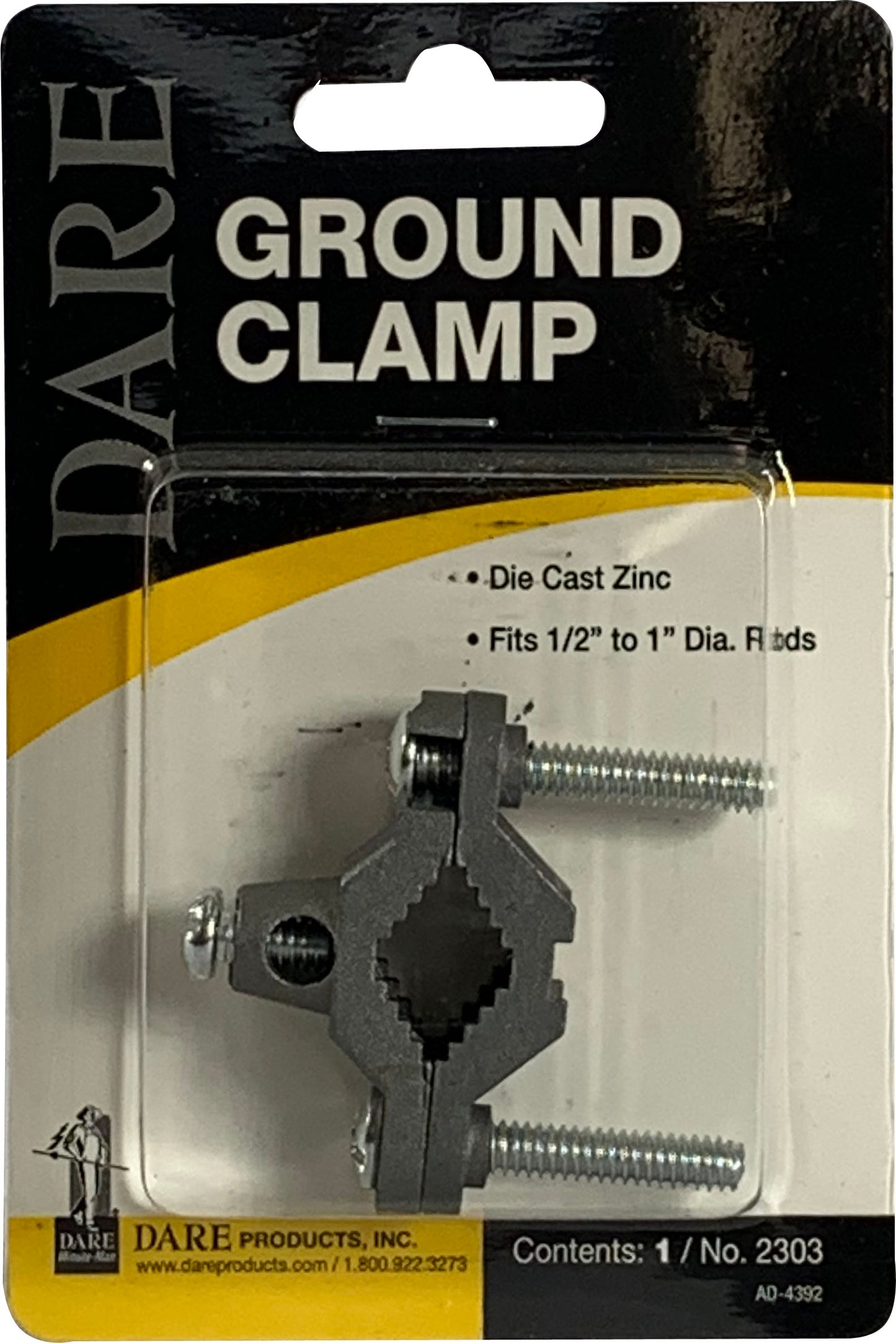 Dare Ground Rod Clamp