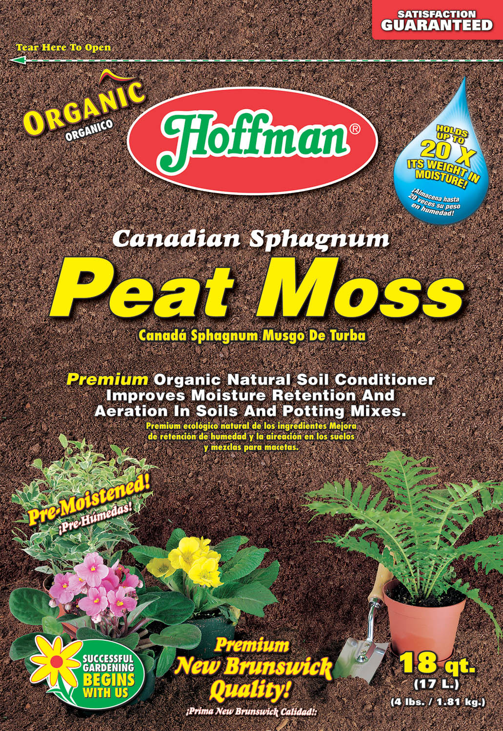 Hoffman Canadian Sphagnum Peat Moss