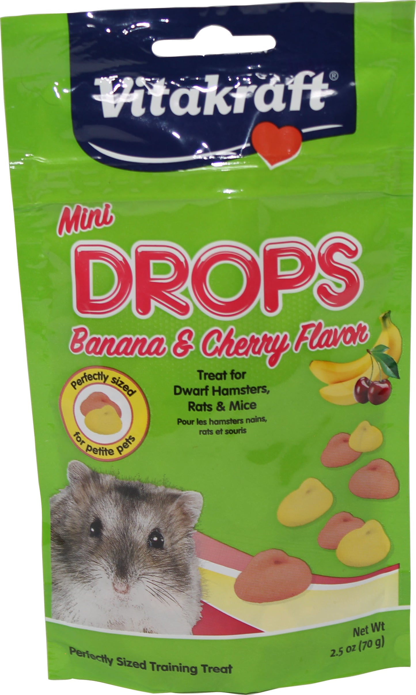 Vitakraft Mini Drops Dwarf Hamster Treats