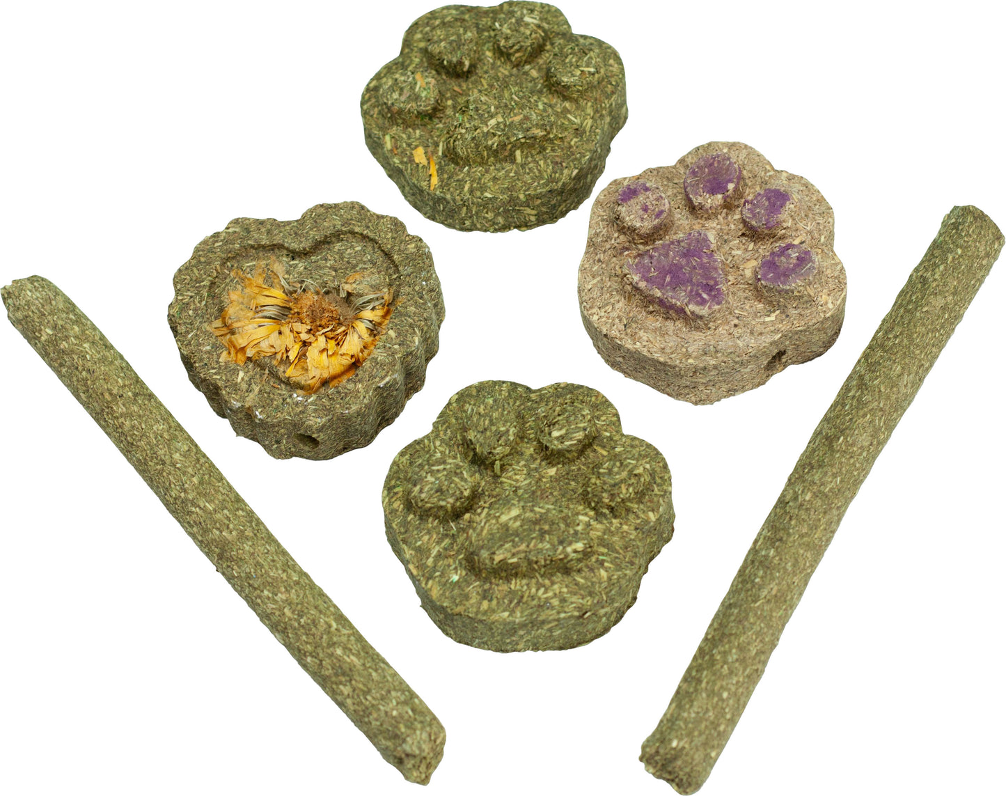 Nibbles Timothy Hay Chews Variety Pack