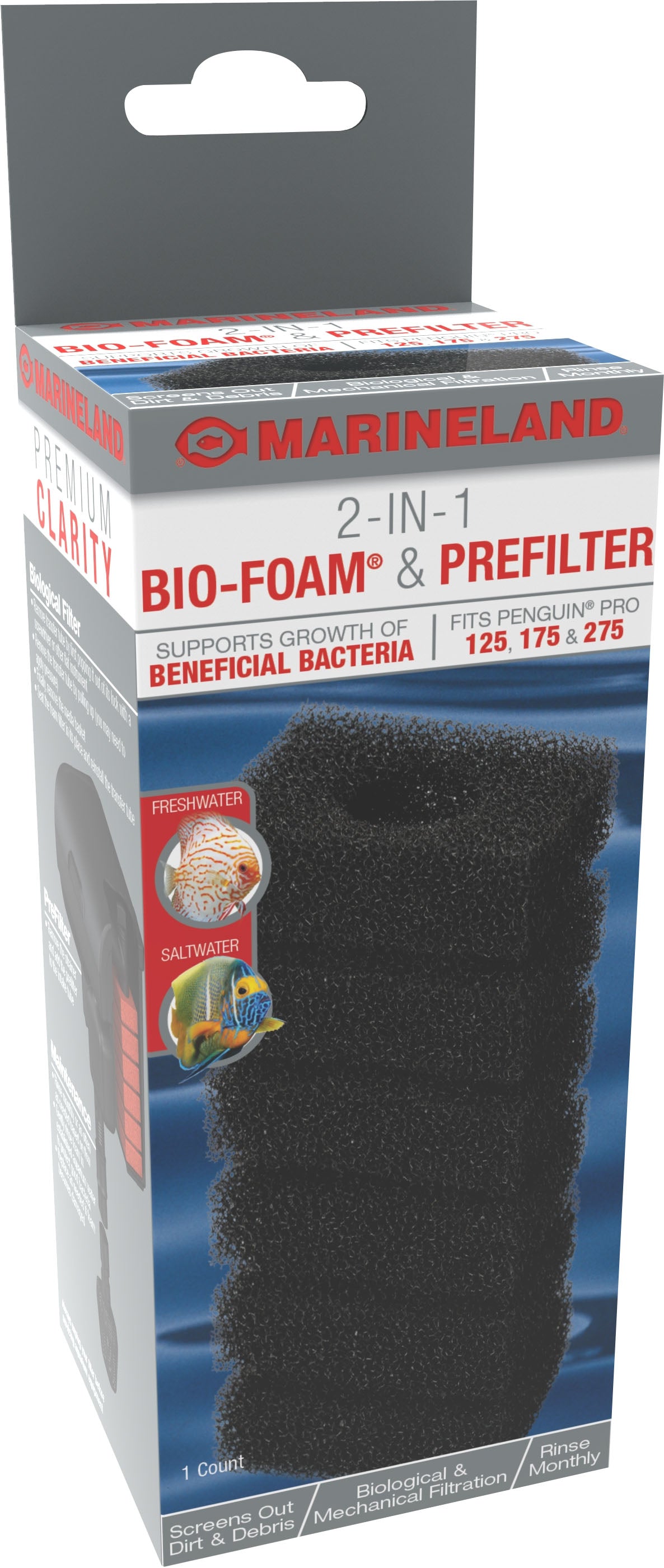Marineland Penguin Pro 2-In-1 Foam Filter