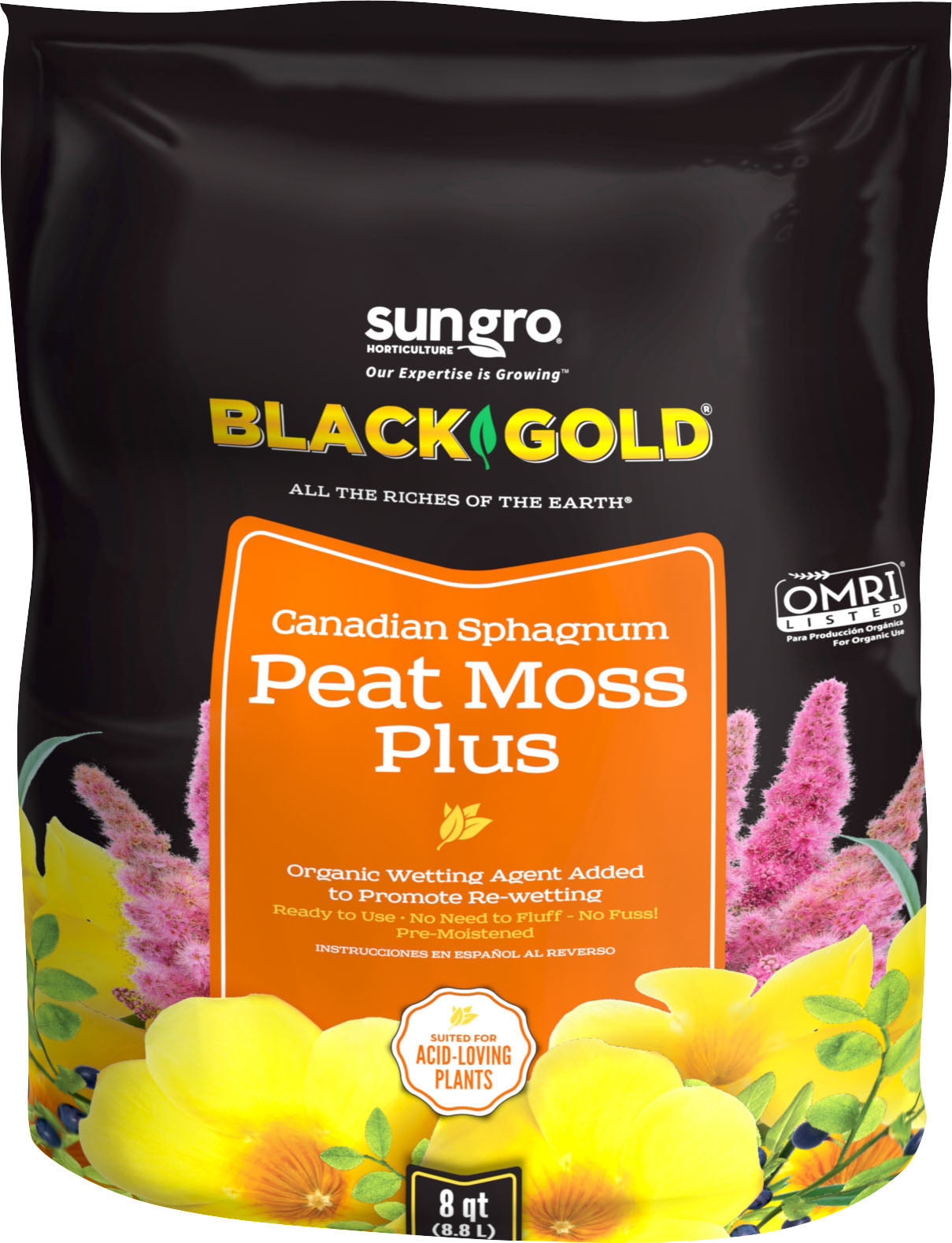 Black Gold Peat Moss Plus