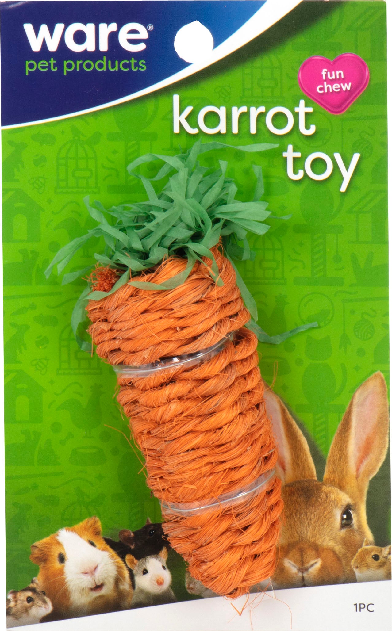 Sisal Karrot Toy