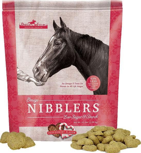 Omega Nibblers Low Sugar & Starch Treat For Horses