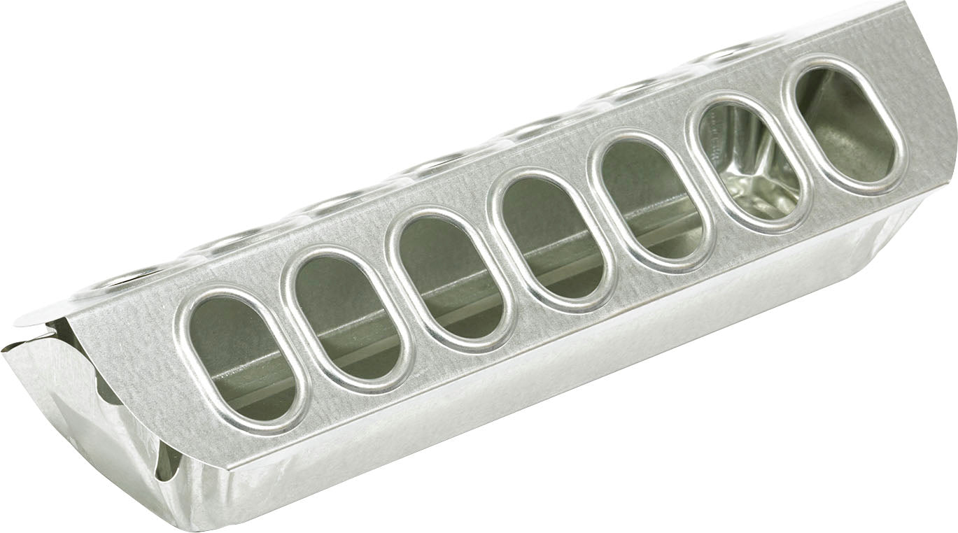 Little Giant Slide Top Poultry Feeder Galvanized