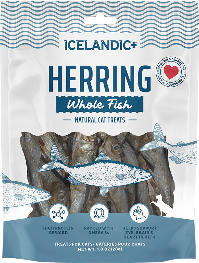 Icelandic+ Herring Whole Fish Cat Treat