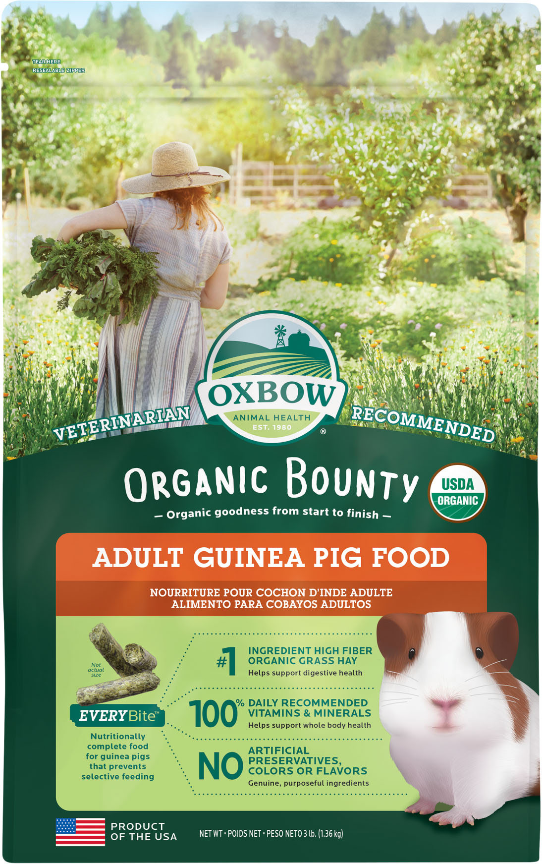 Organic Bounty Adult Guinea Pig Food