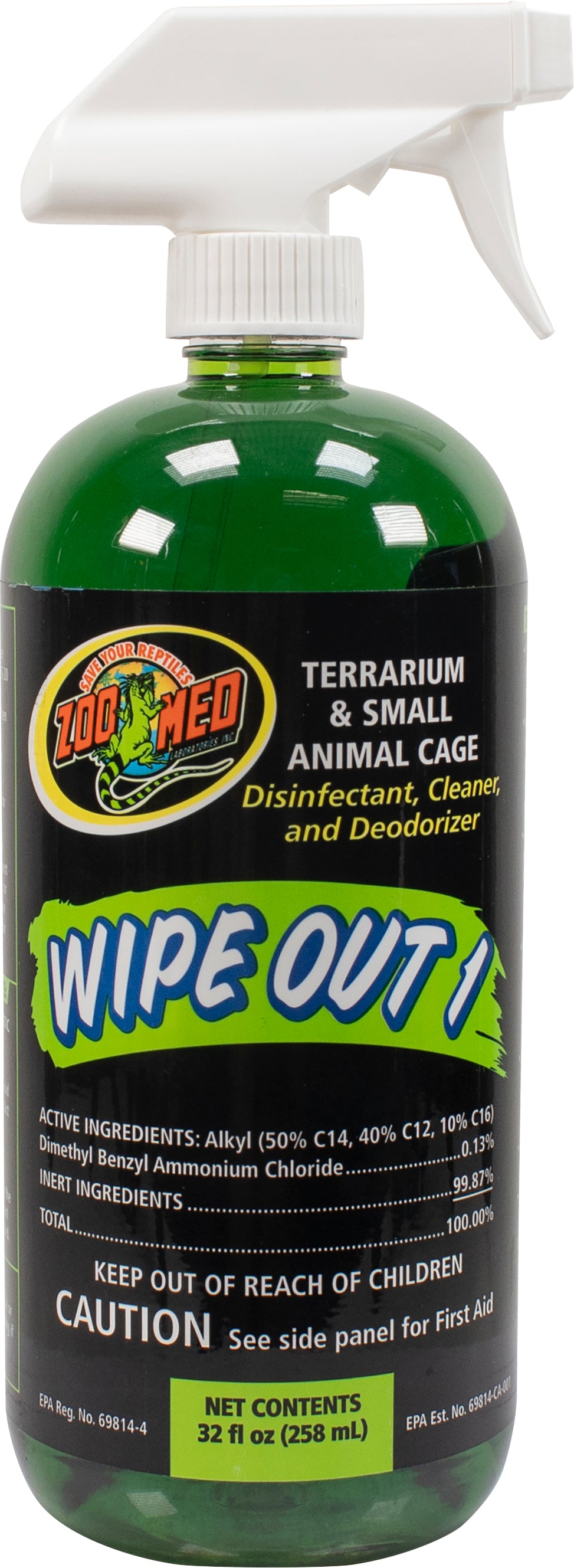 Wipe Out 1 Terrarium & Cage Disinfectant