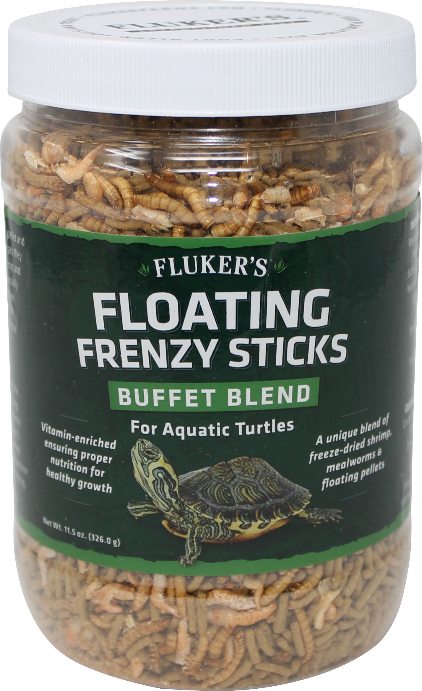 Buffet Blend Aquatic Turtle Floating Frenzy Sticks