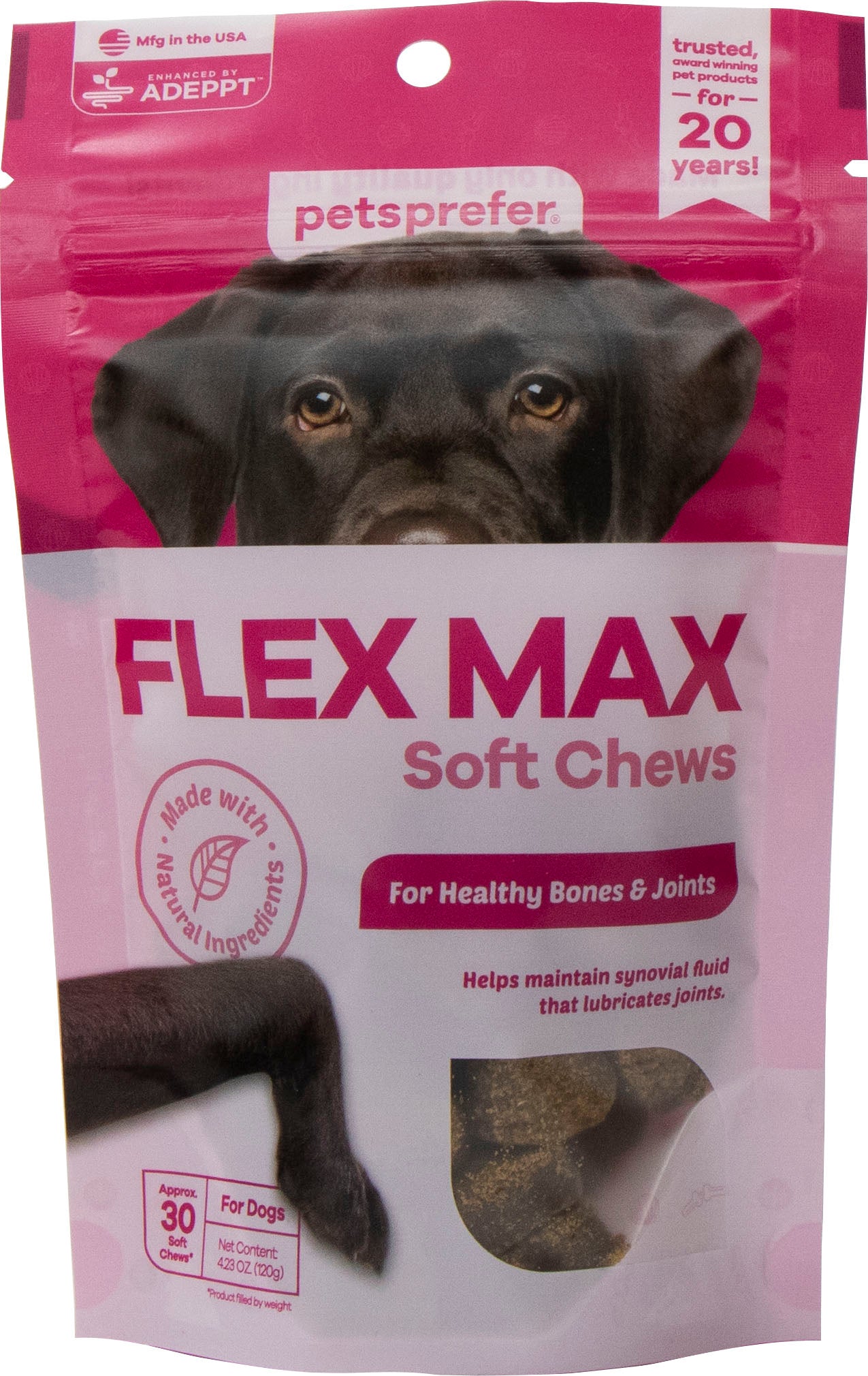 Pets Prefer Flex Max Soft Chews For Dogs