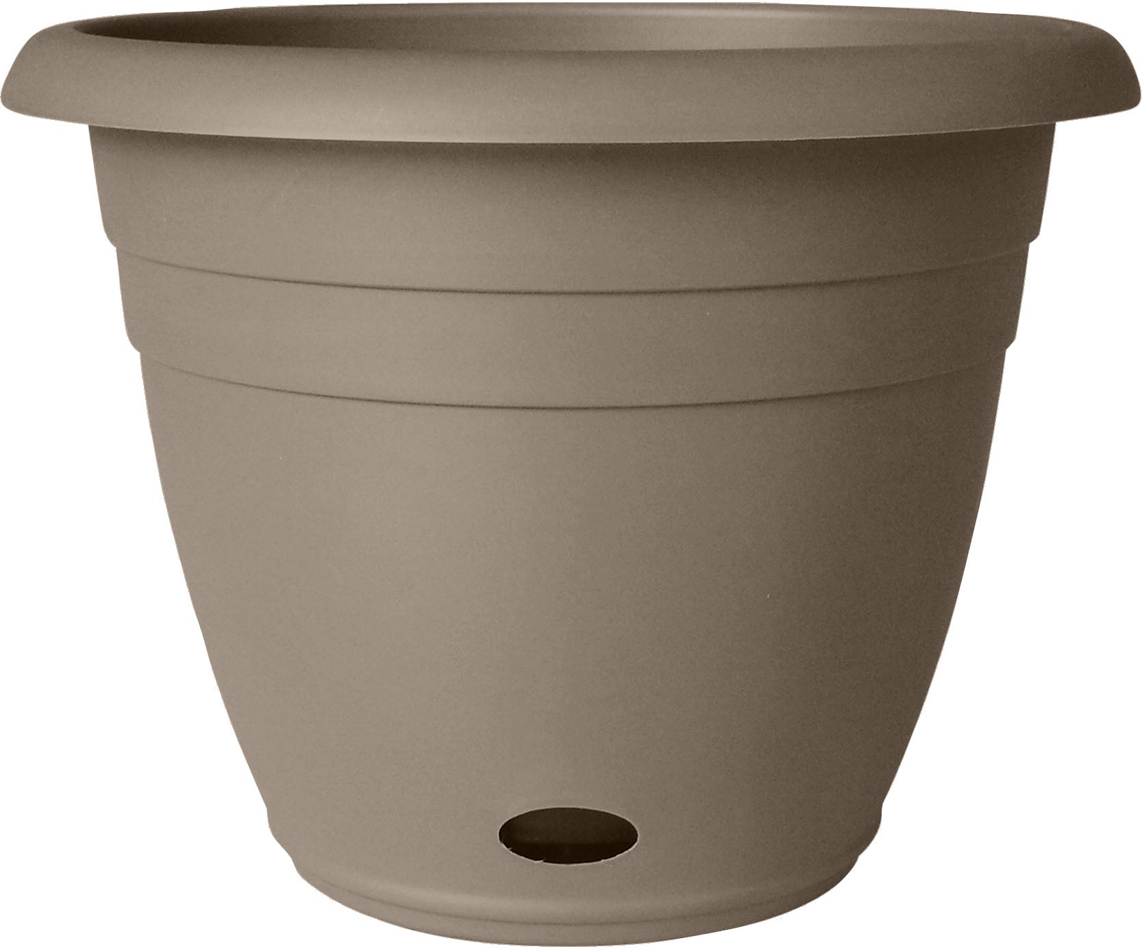 self watering ceramic planter Southern Patio 11 in. Jackson Self-Watering Planter